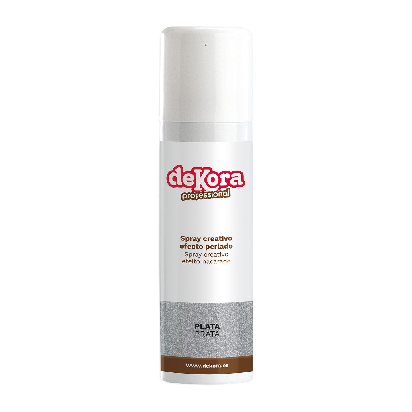 SPRAY PLATA EFECTO PERLADO 250ML SIN E171