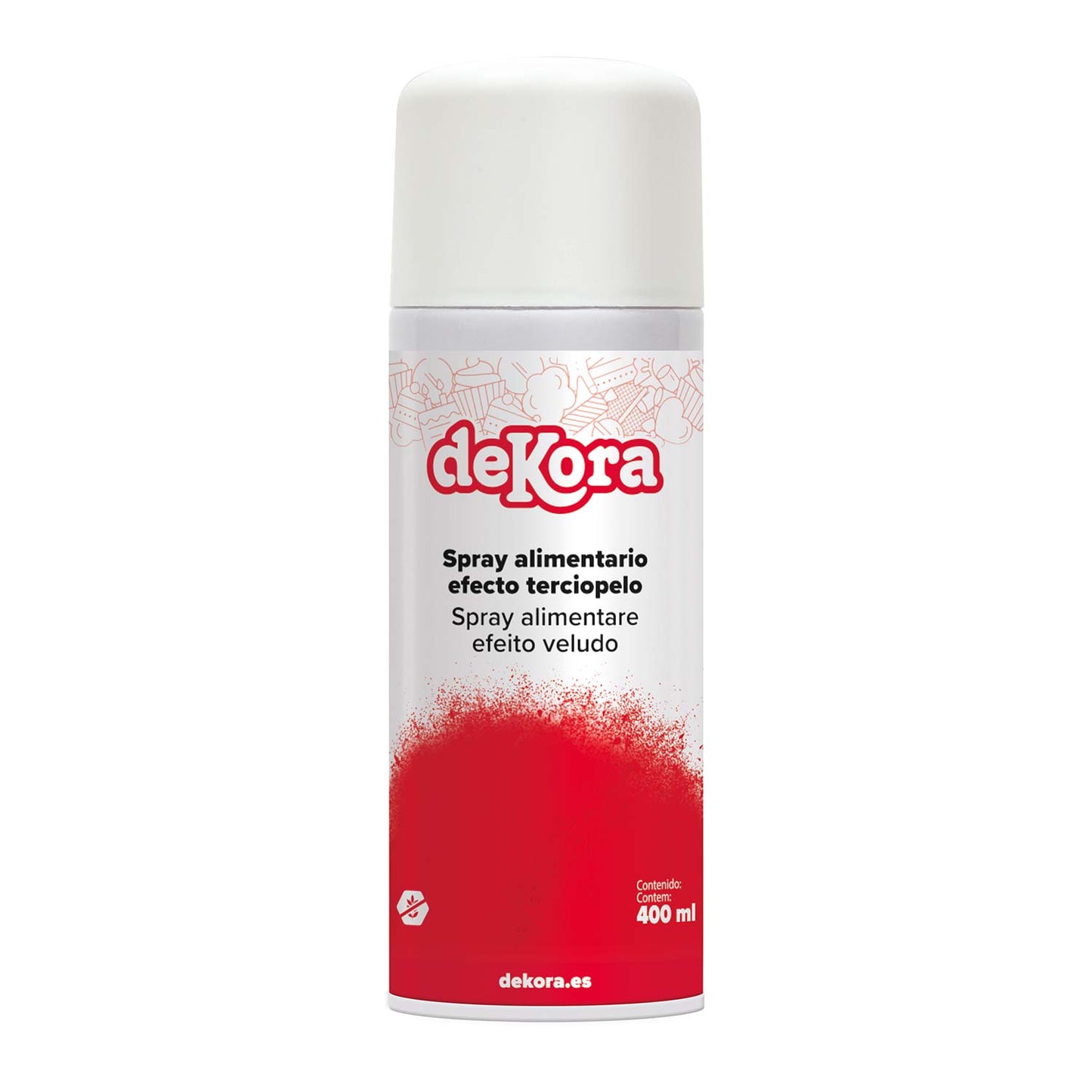 NOVO SPRAY EFEITO DE VELUDO VERMELHO 400ML