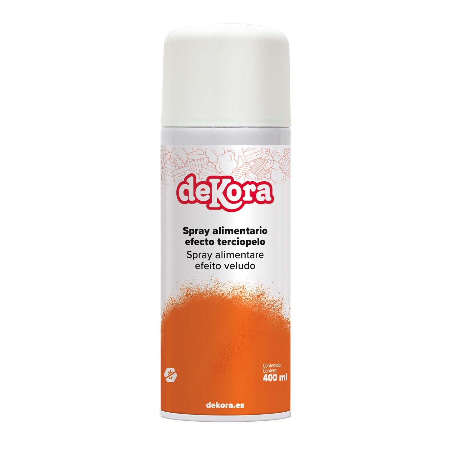 SPRAY NARANJA ATERCIOPELADO 400ML