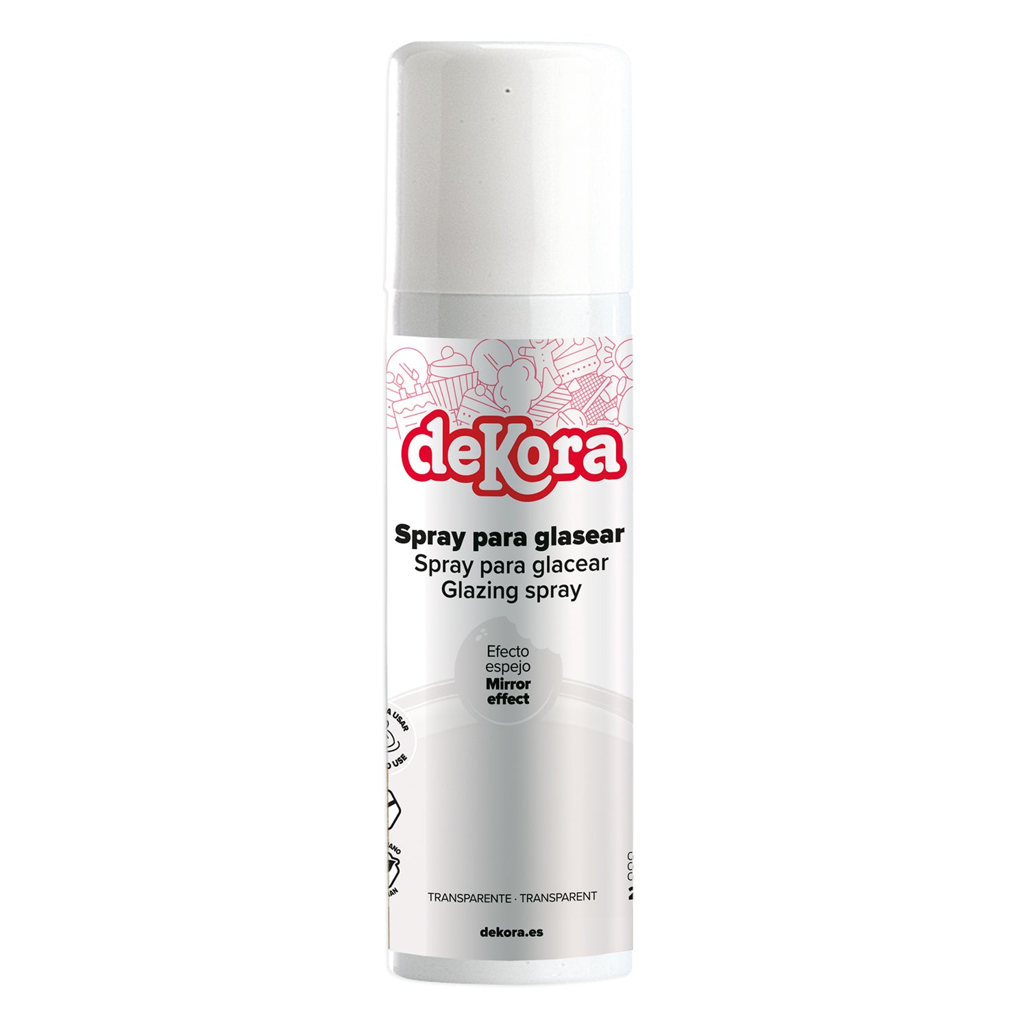 SPRAY DE GLACÊ TRANSPARENTE 280G