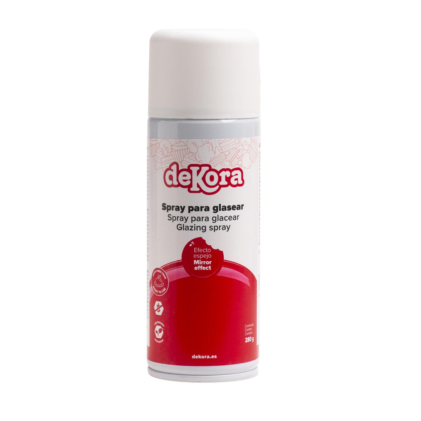 SPRAY DE GLAÇAGE ROUGE 280G