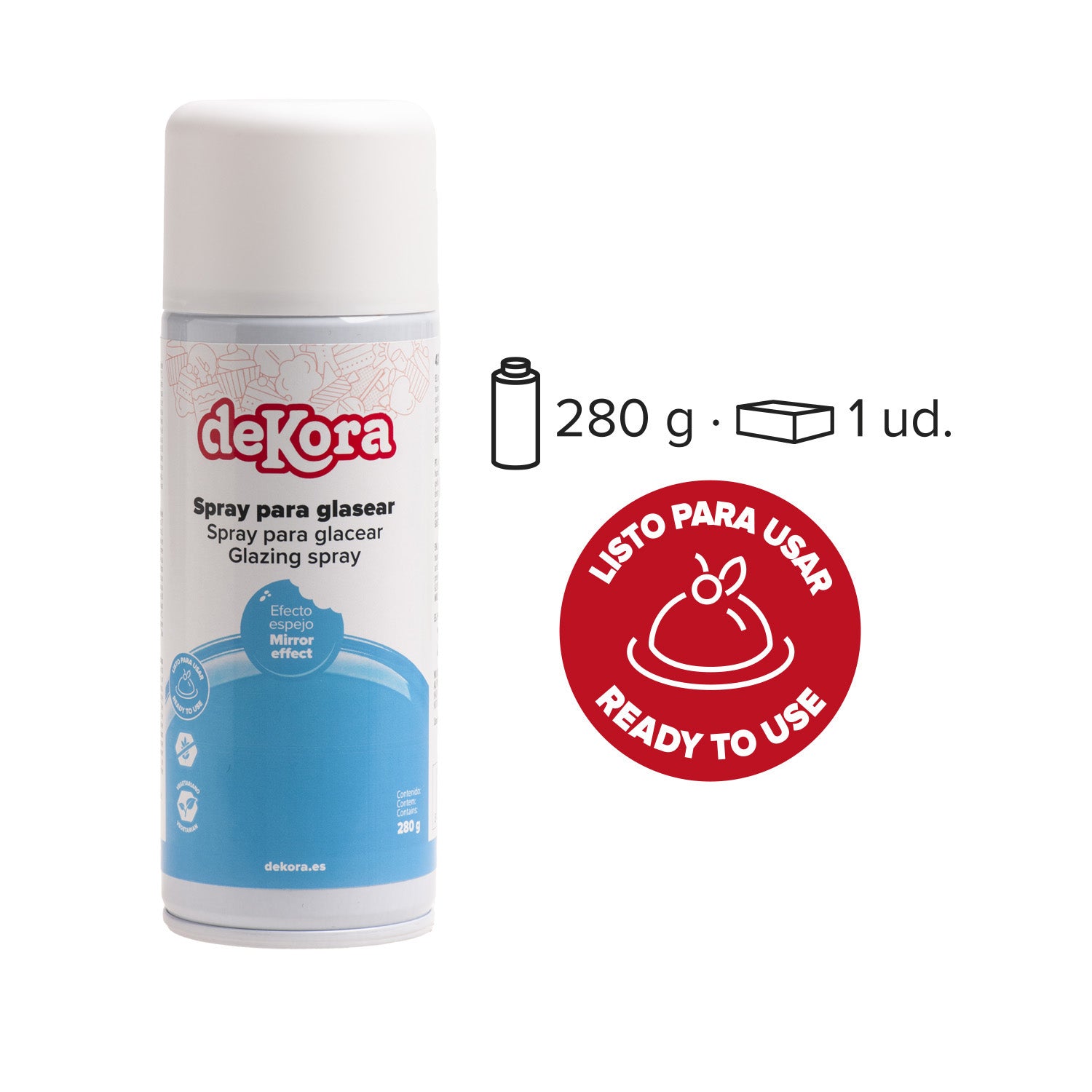 SPRAY DE GLAÇAGE BLEU 280G