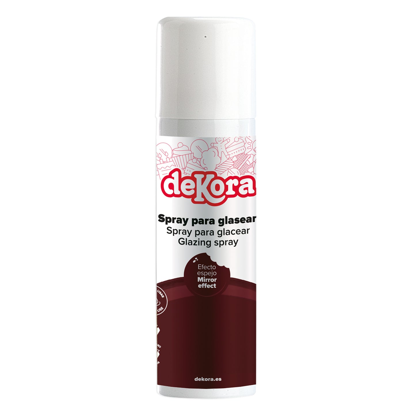 SPRAY GLAZE MARRÓN CHOCOLATE 280G
