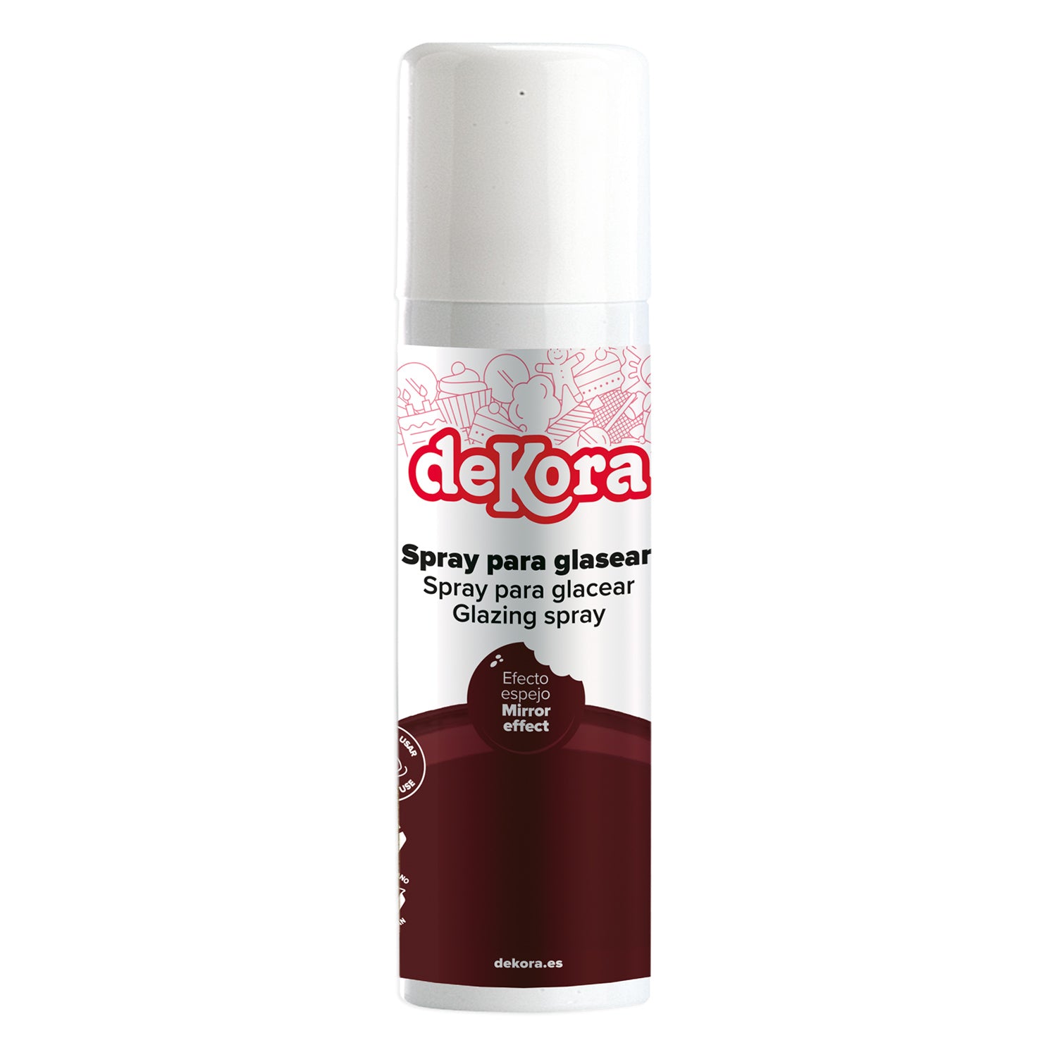 SPRAY GLAZE MARRÓN CHOCOLATE 280G