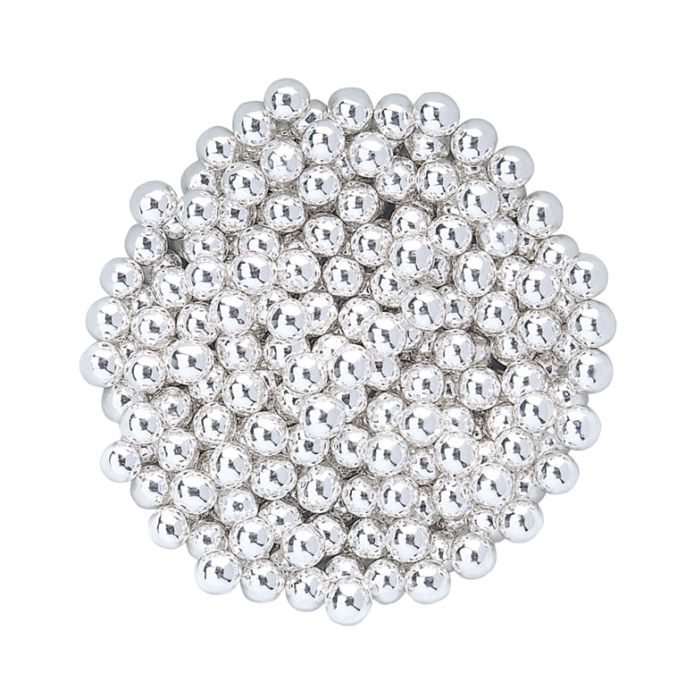 PERLAS AZÚCAR PLATA Ø 0.6CM 500GR