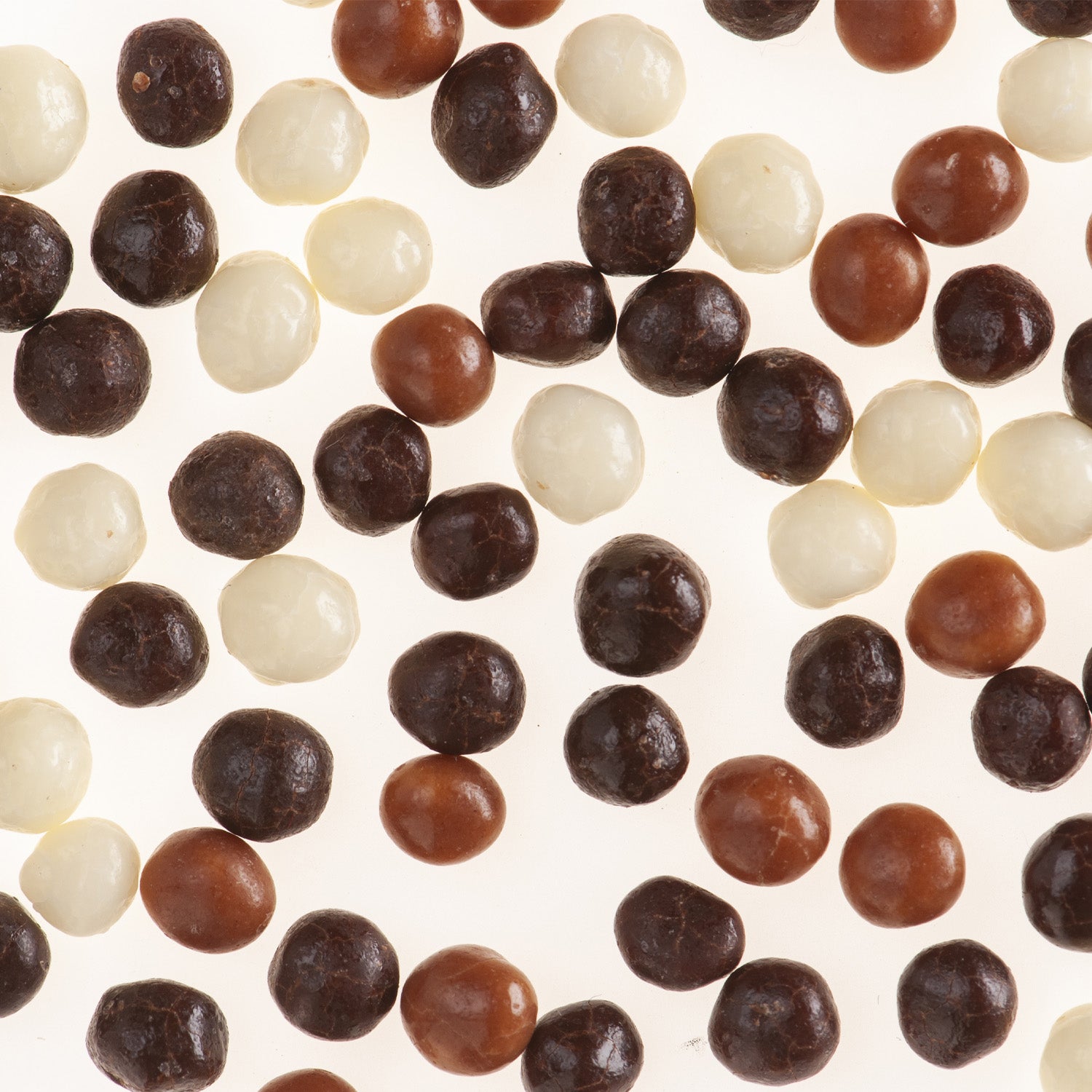 MINI PÉROLAS CHOCOLATE CRISPY 3 CHOCOLATES Ø 0,5CM 600GR