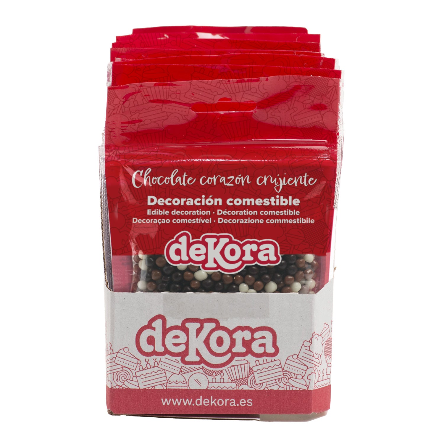 BLISTER MINI BOLITAS CRISPI CHOCOLATE SURTIDAS 70GR