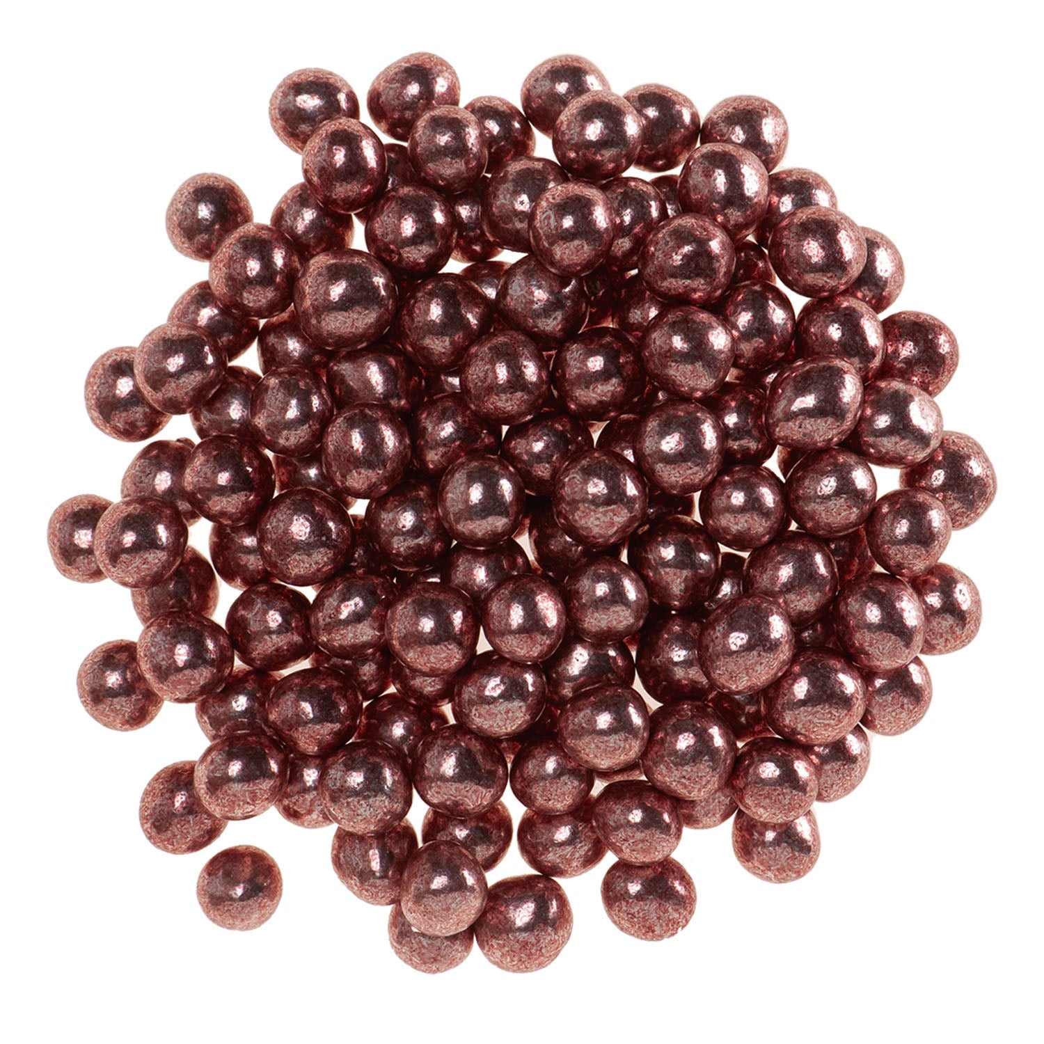 MINI PERLES DE CHOCOLAT CRISPY VIEUX ROSE Ø 0.6CM 350GR