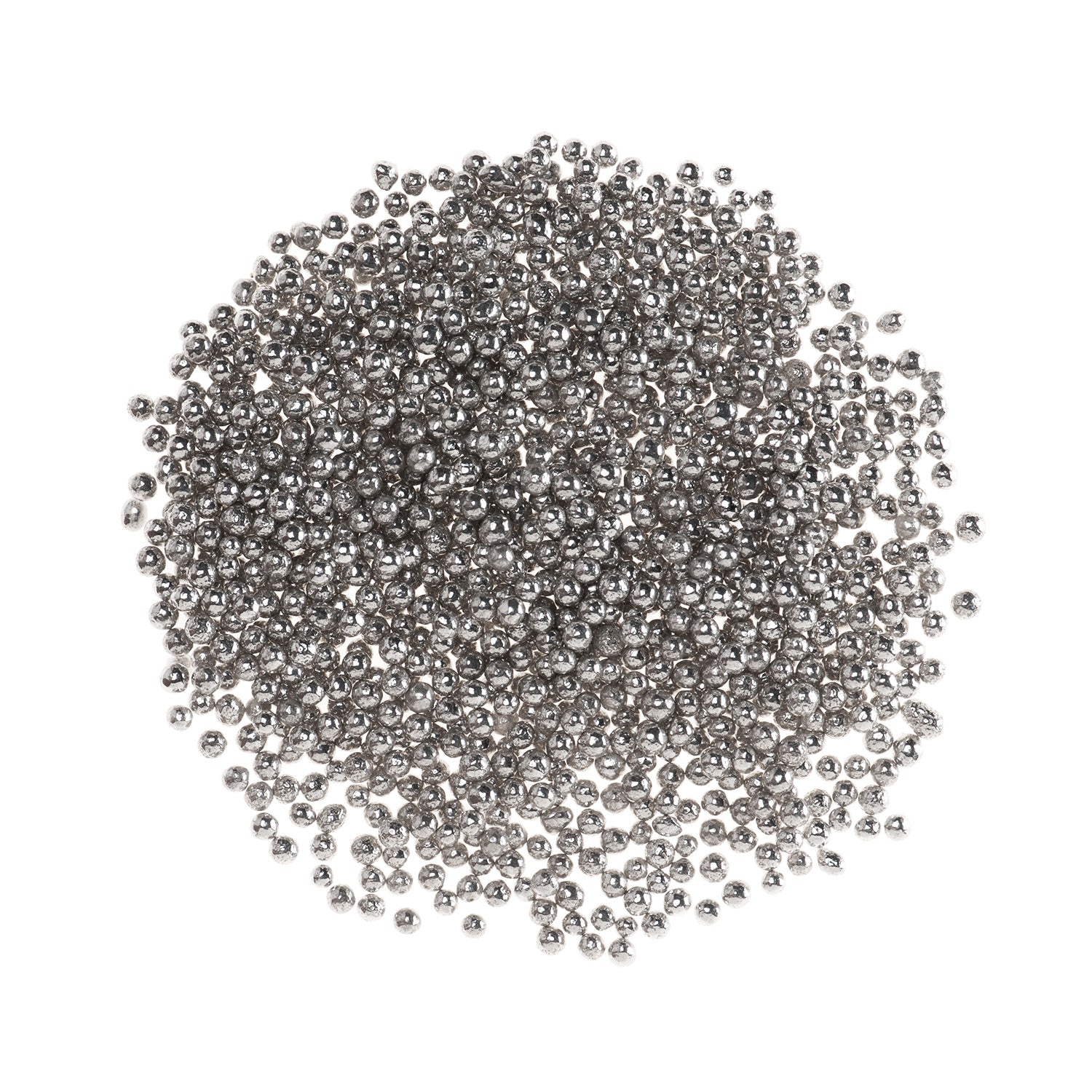 PÉROLAS DE AÇÚCAR DE PRATA Ø 0.2CM 500GR