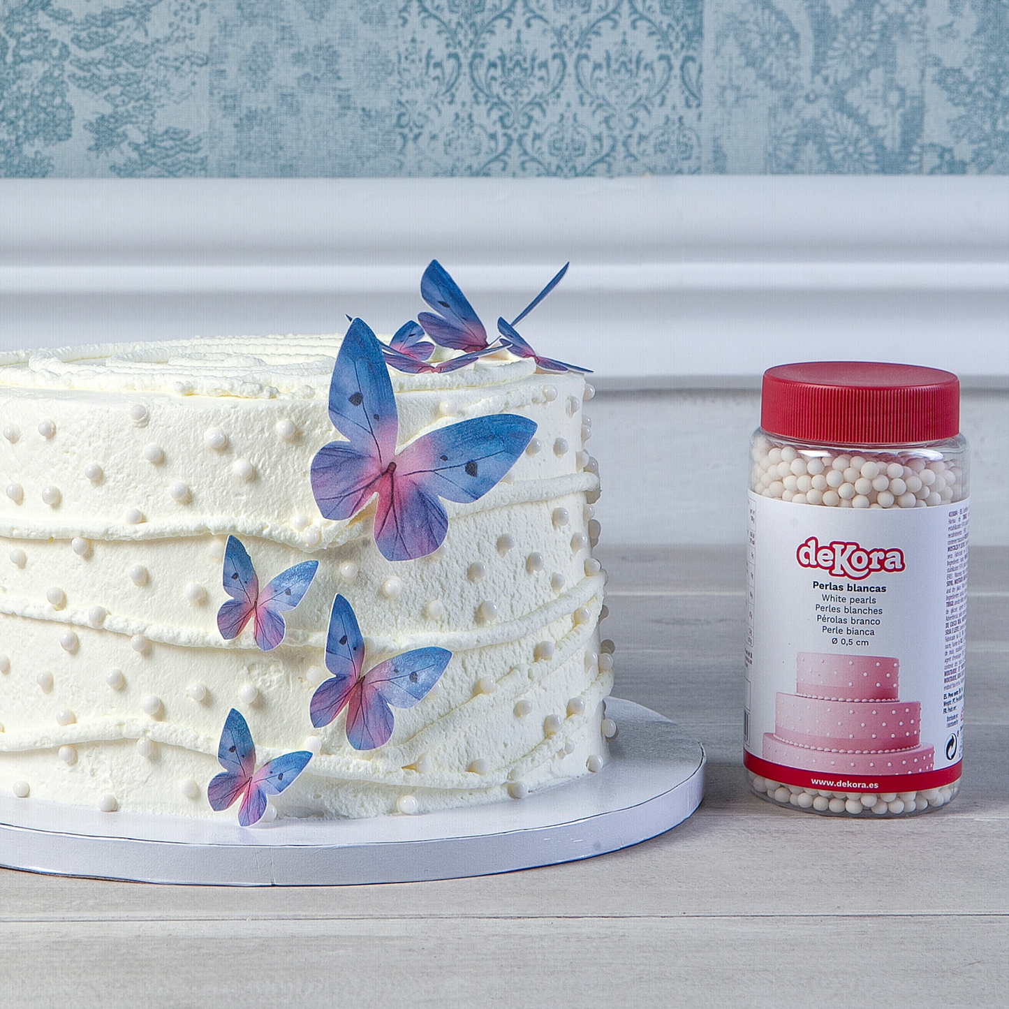 PERLES SUCRE BLANCHES Ø 0.5CM 450GR