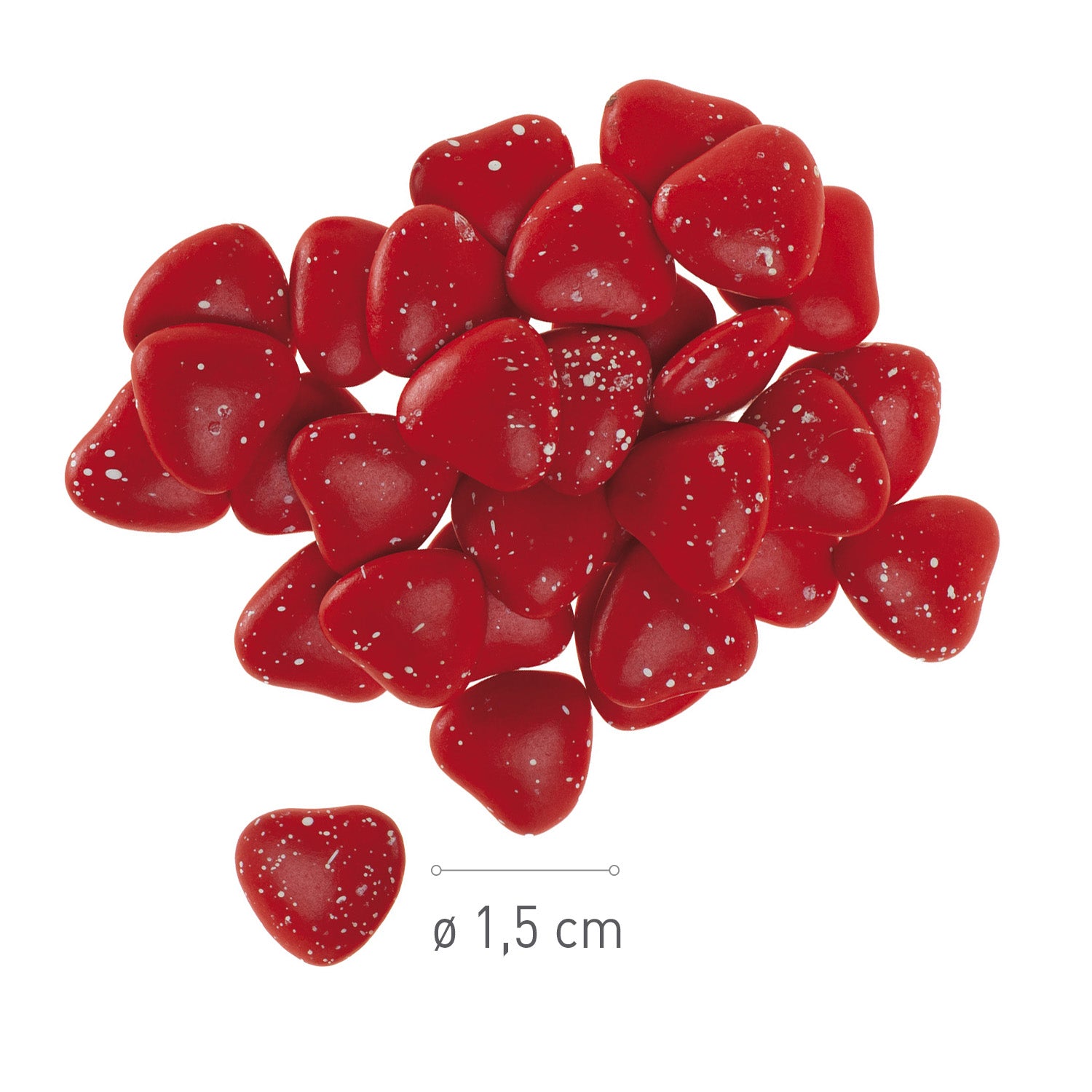 CORAZONES RELLENOS DE CHOCOLATE 250G