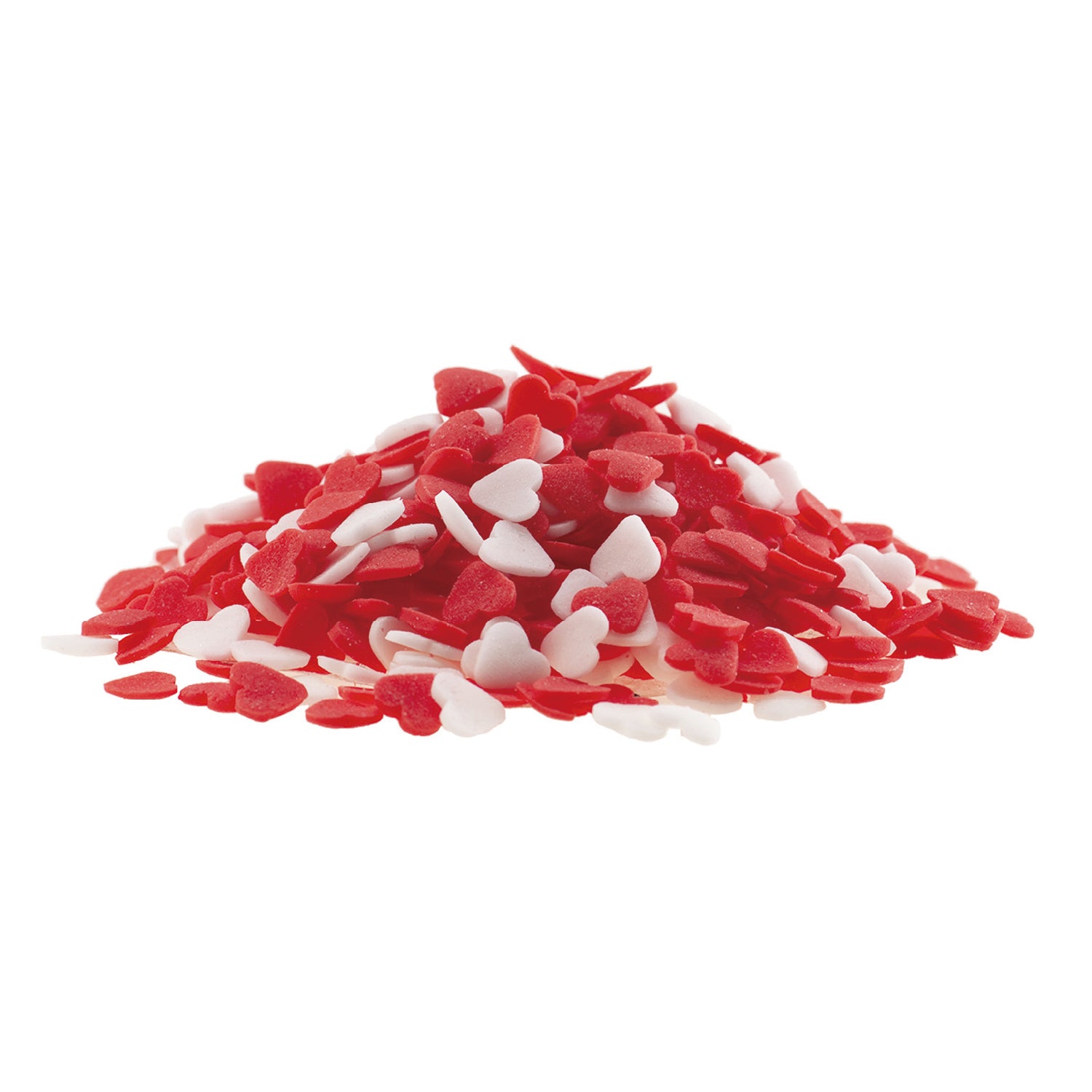 SPRINKLE MIX CŒURS ROUGES ET BLANCS 100G