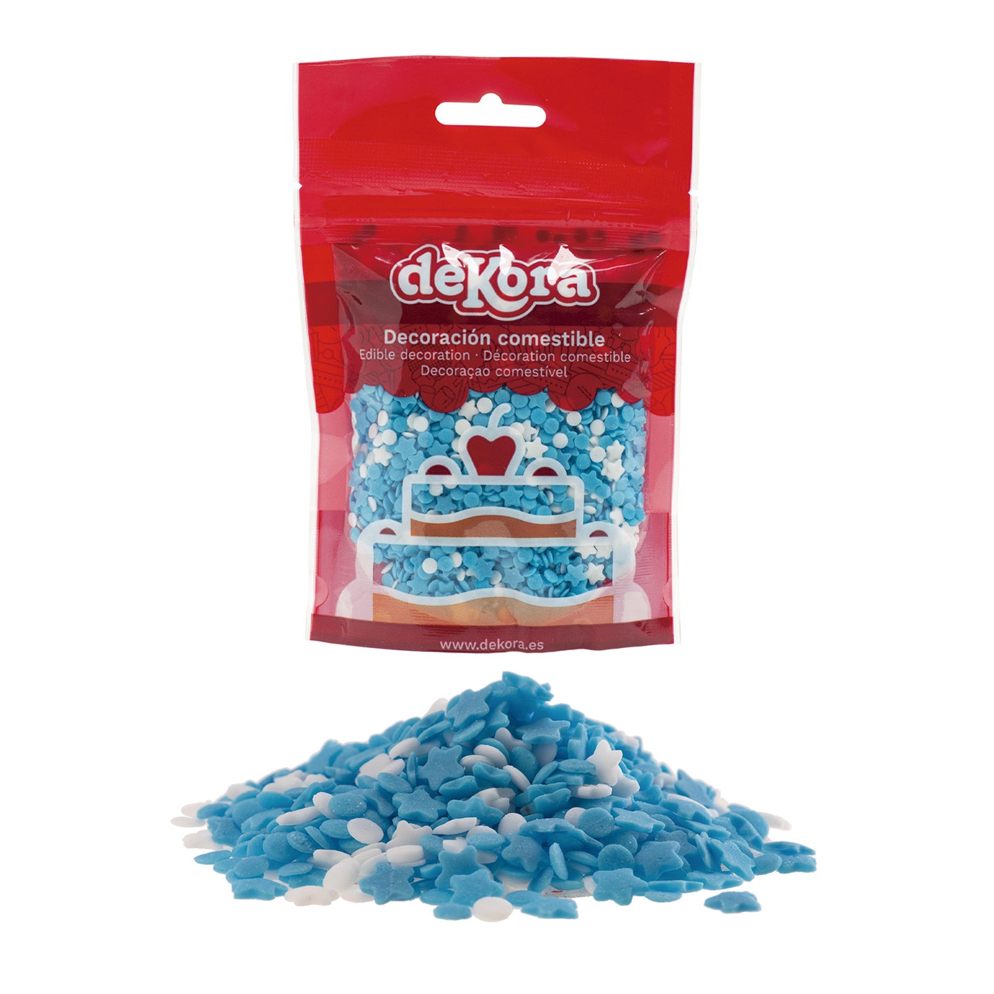 BLISTER CONFETI AÇÚCAR MENINO 100GR