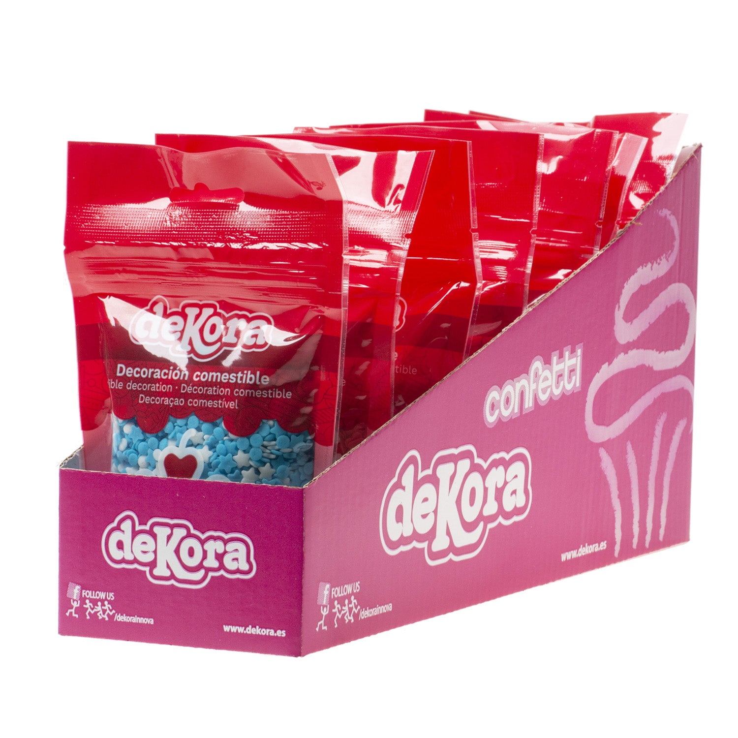 BLISTER CONFETI AÇÚCAR MENINO 100GR