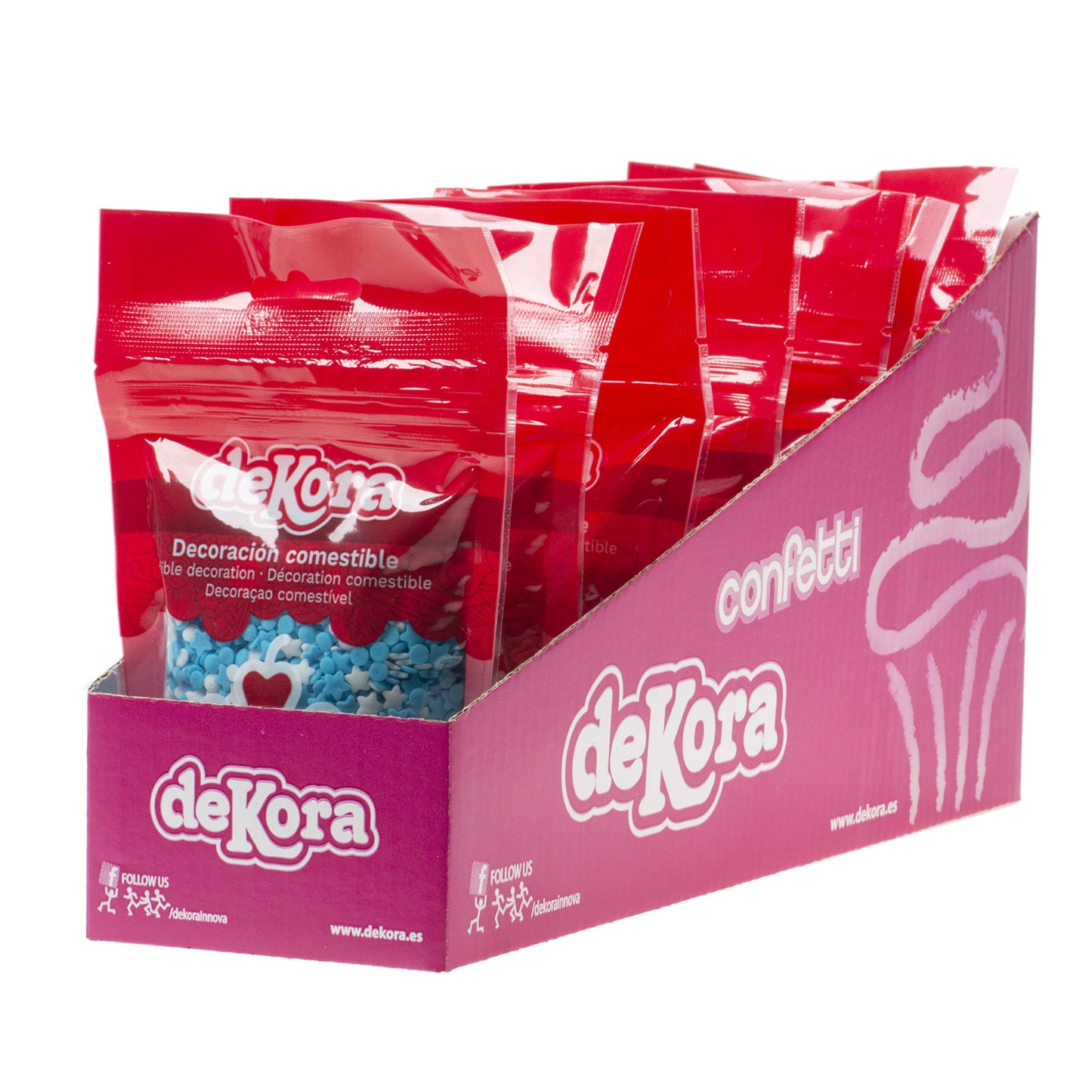 BLISTER CONFETI AÇÚCAR MENINO 100GR