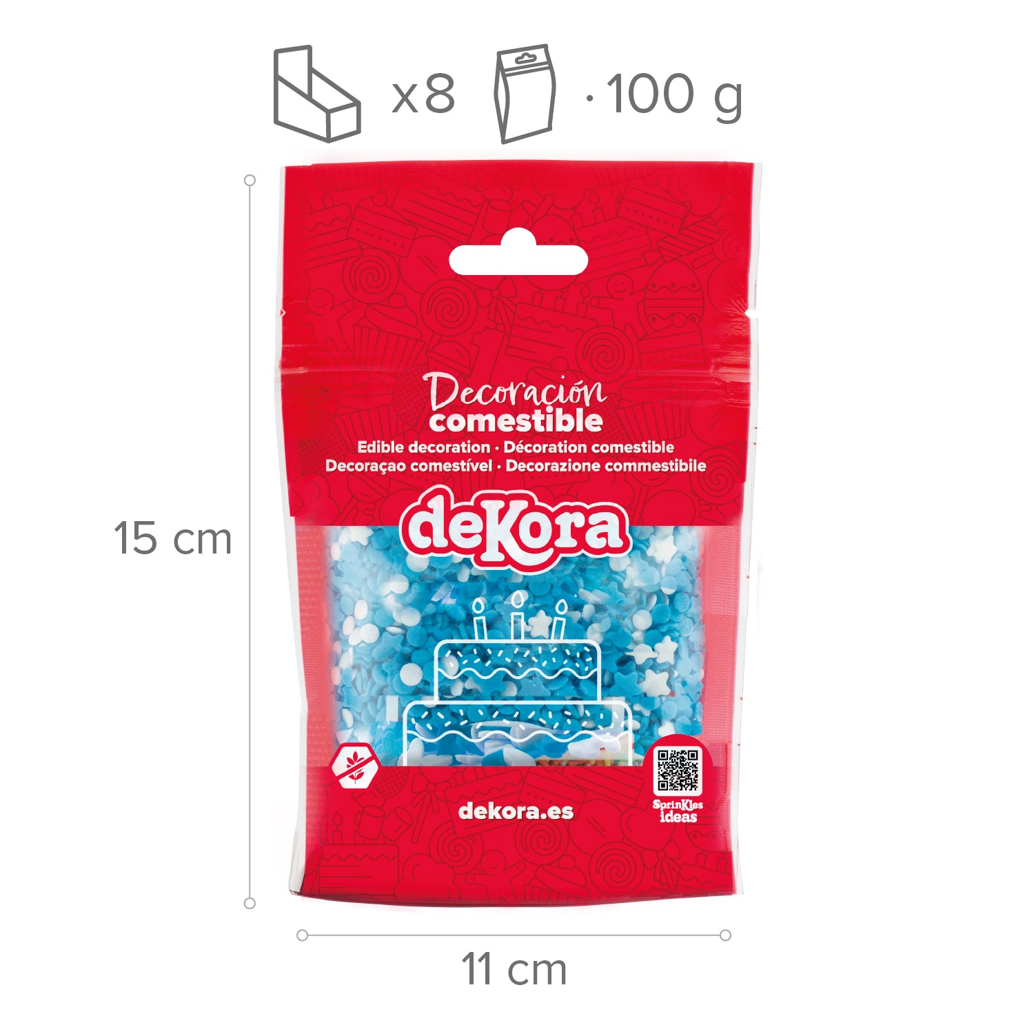 MIX DE GRANULADOS BEBÊ MENINO 100G