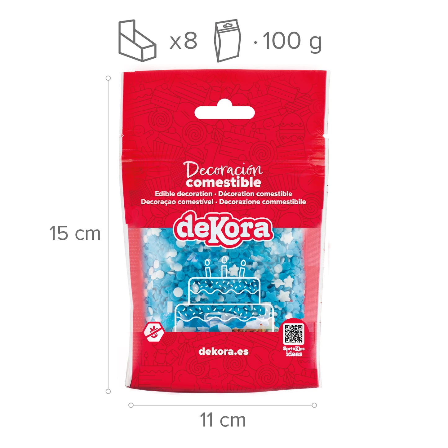 MIX DE GRANULADOS BEBÊ MENINO 100G