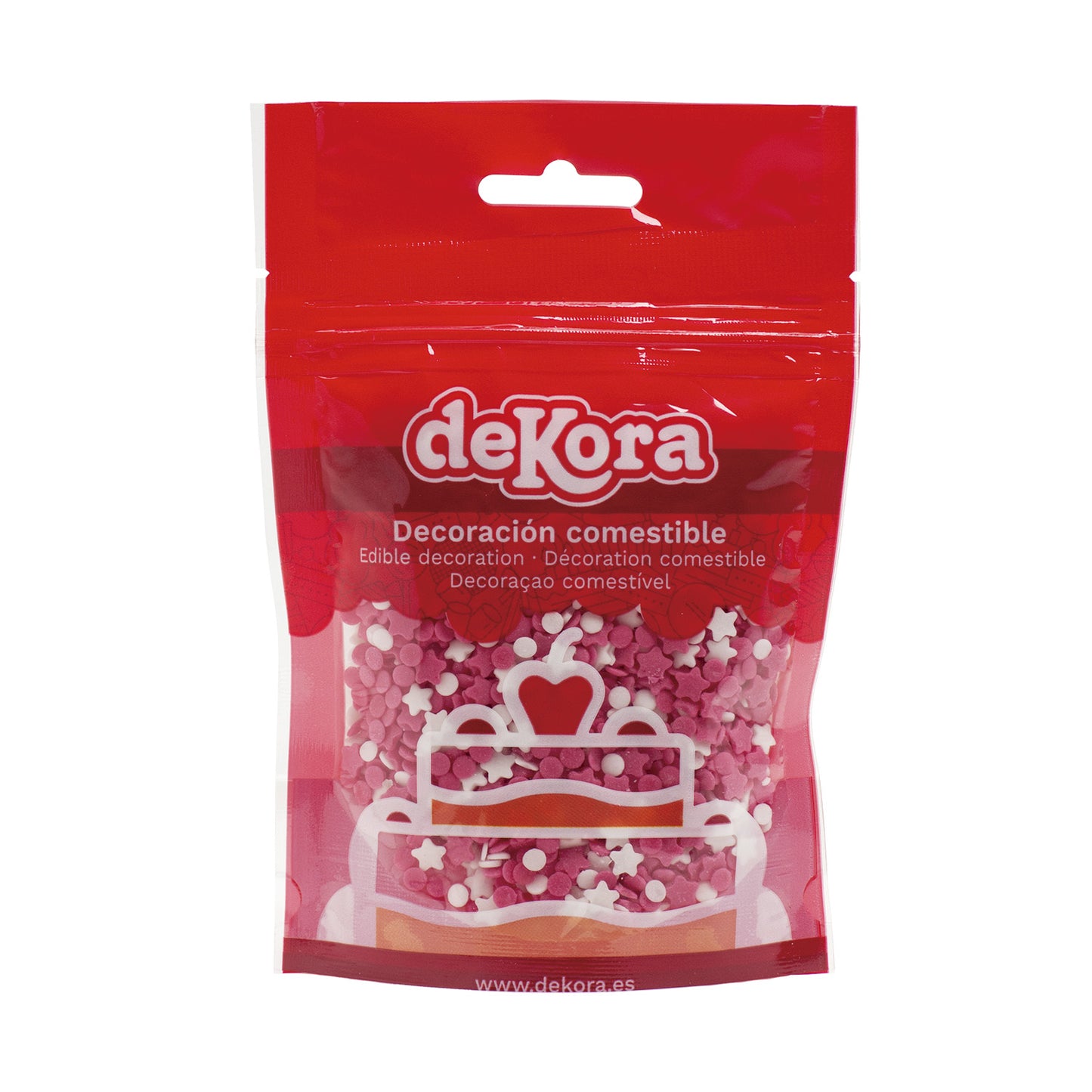 BLISTER SUGAR CONFETTI BABY GIRL 100GR