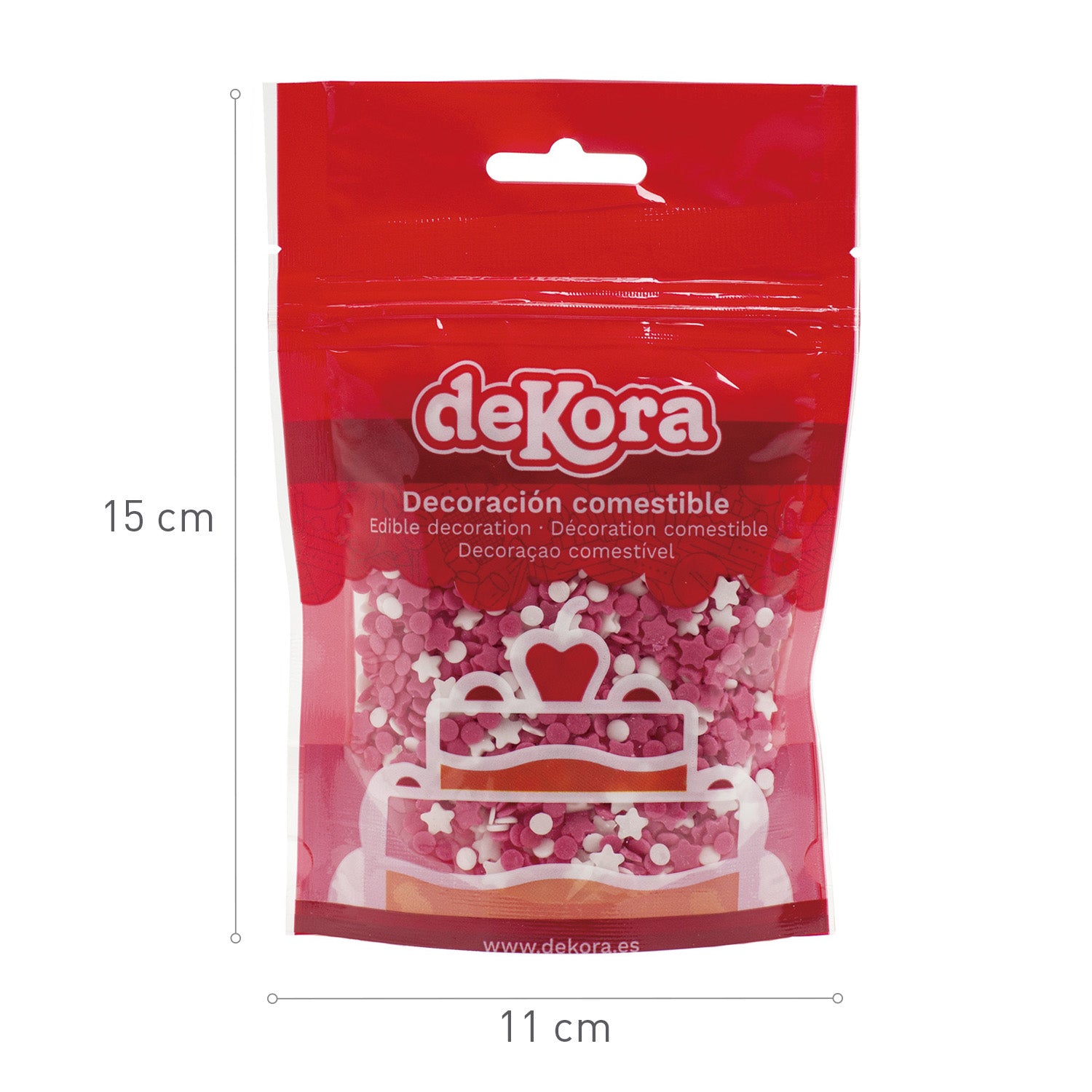 BLISTER SUGAR CONFETTI BABY GIRL 100GR