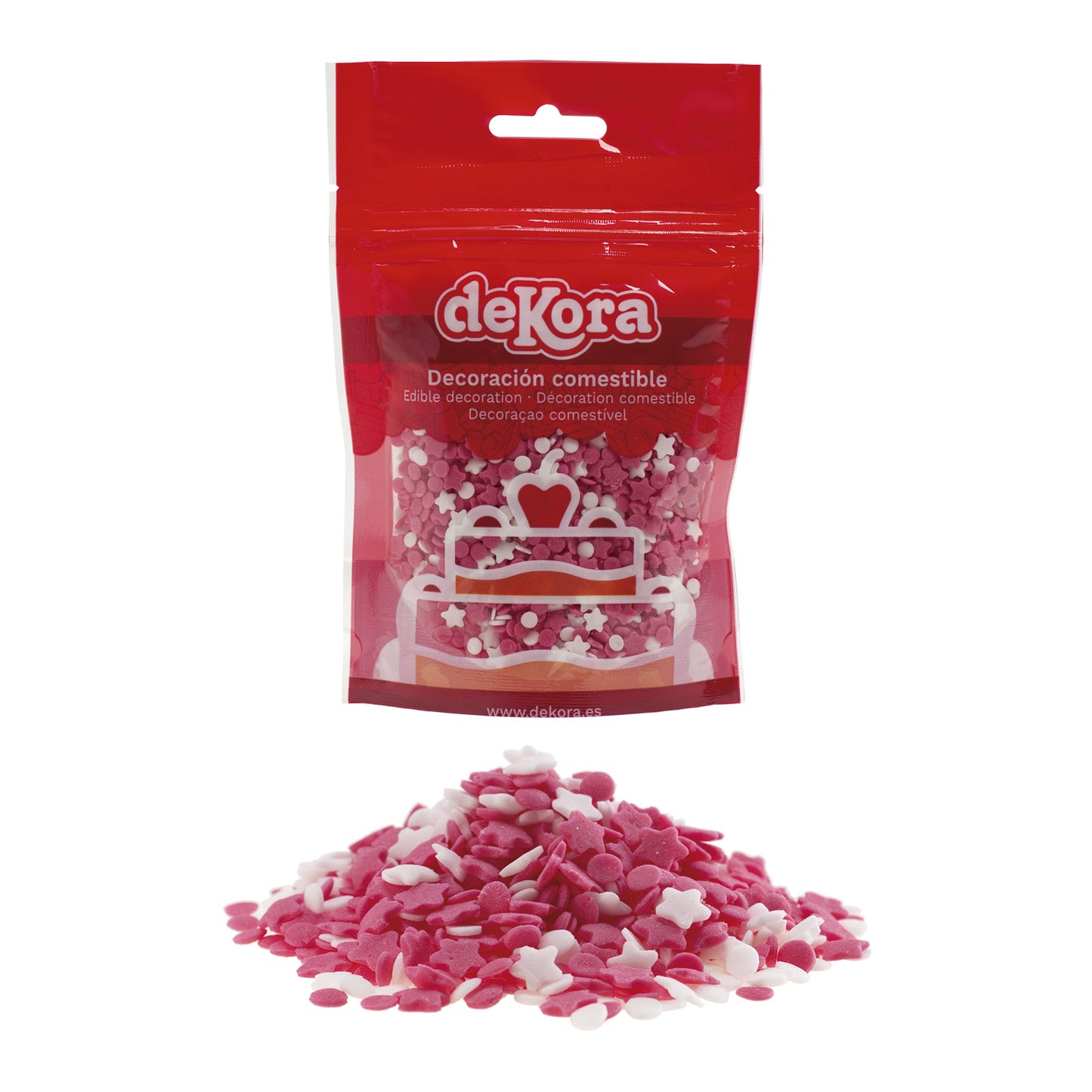 BLISTER SUGAR CONFETTI BABY GIRL 100GR