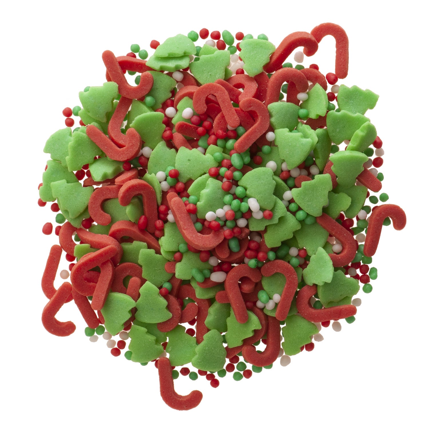 SPRINKLE MÉLANGE DE PAILLETTES DE NOËL ROUGE ET VERT 100G