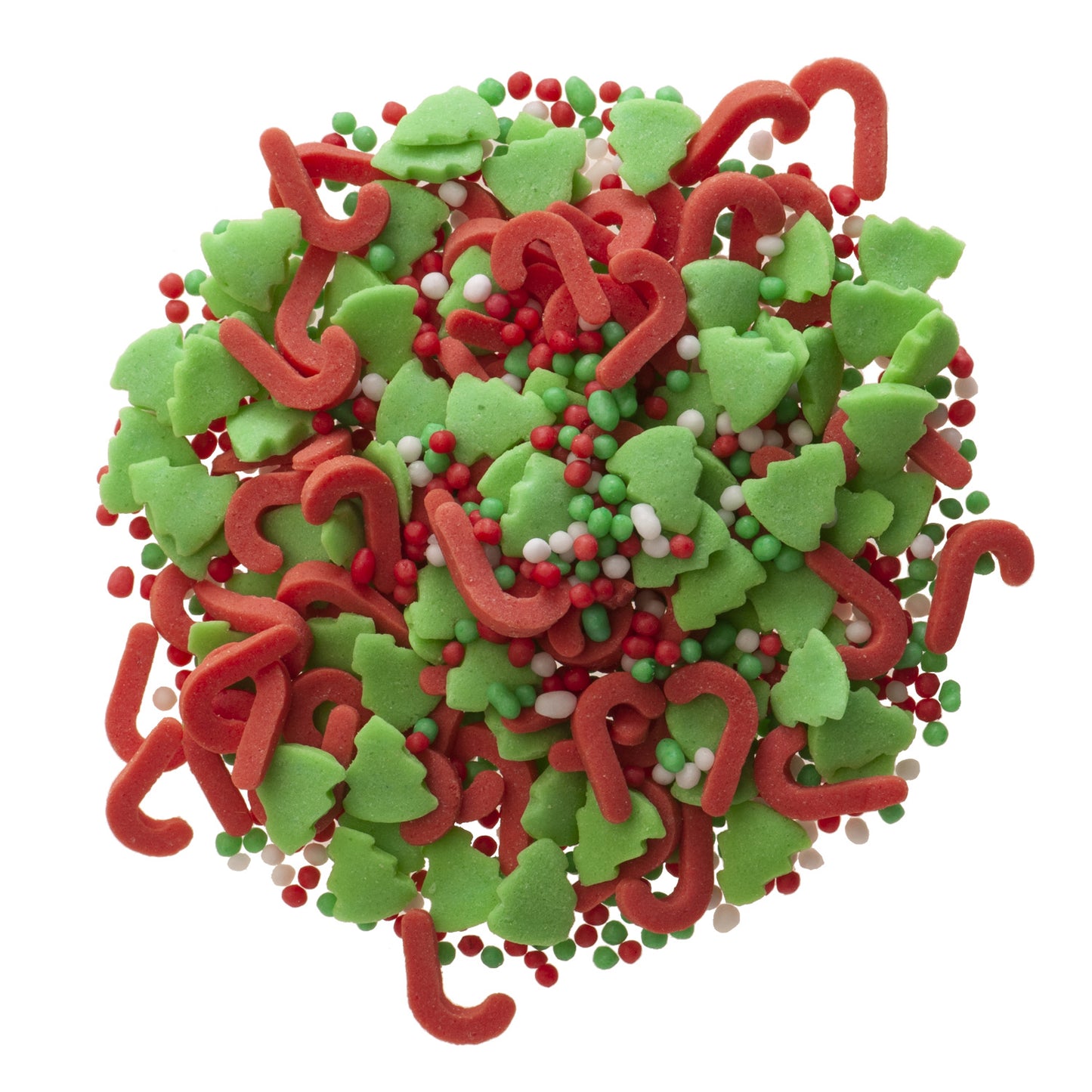 SPRINKLE MÉLANGE DE PAILLETTES DE NOËL ROUGE ET VERT 100G