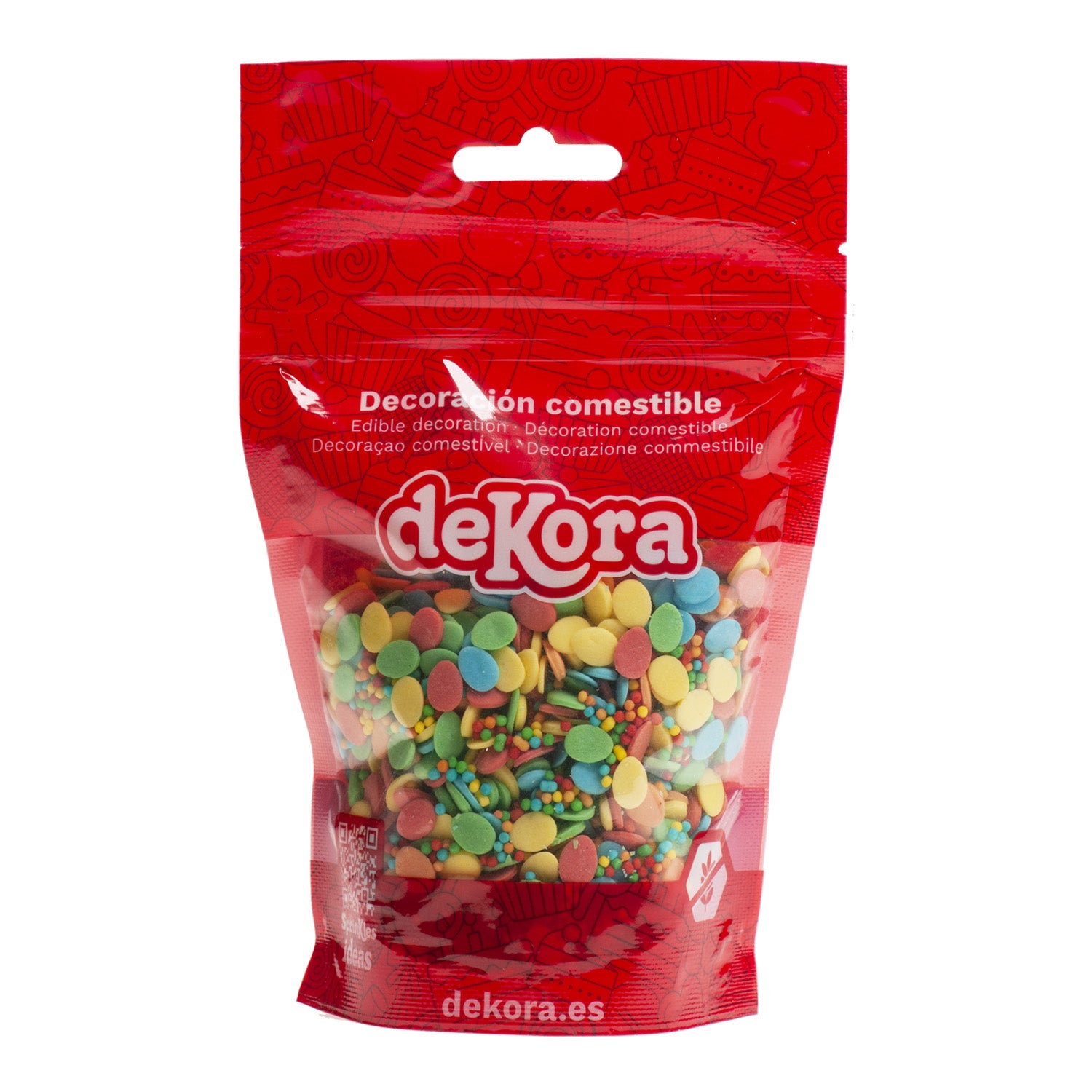 CONFETTI SUCRE MIX OEUFS EN COULEUR ET NONPAREILS 100GR