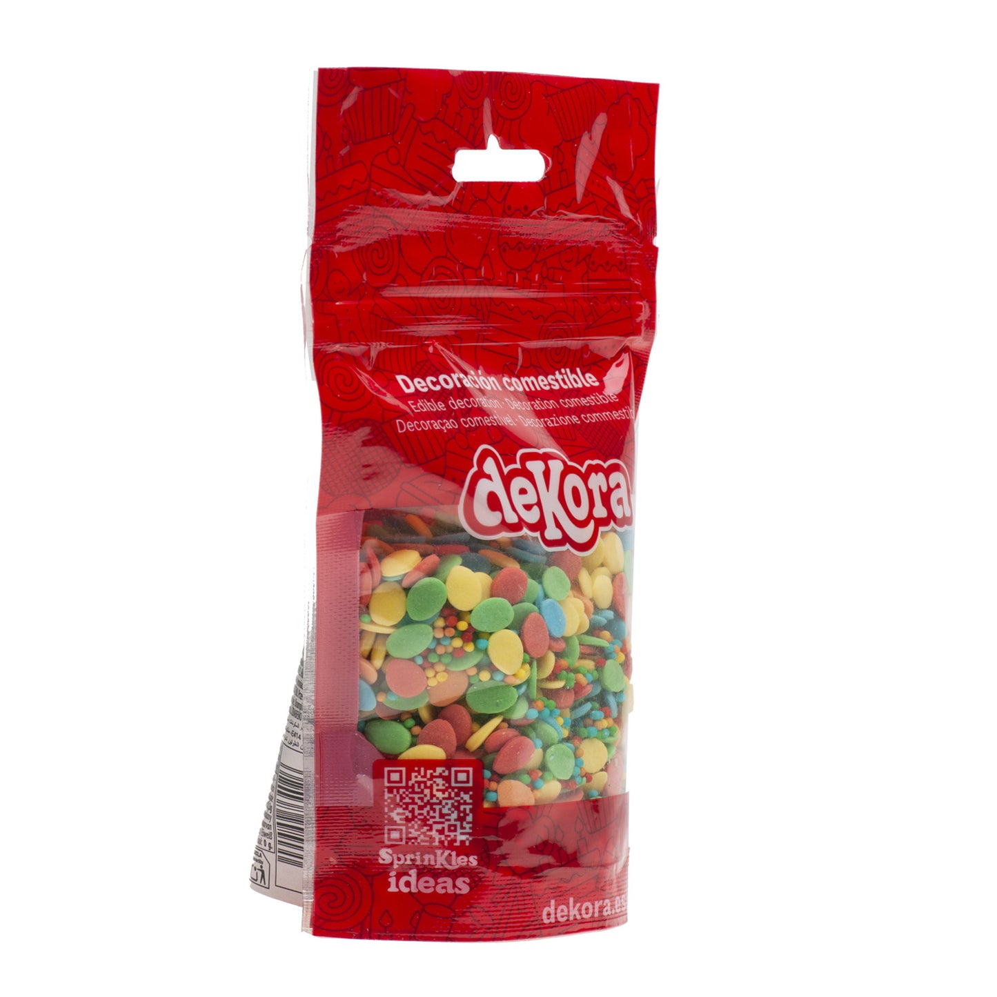 CONFETTI SUCRE MIX OEUFS EN COULEUR ET NONPAREILS 100GR