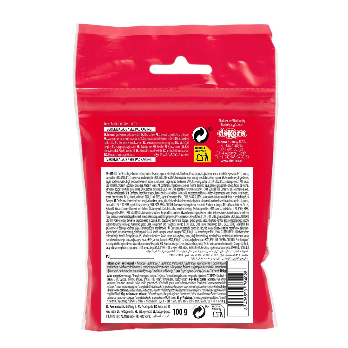 CONFETTI SUCRE MIX OEUFS EN COULEUR ET NONPAREILS 100GR