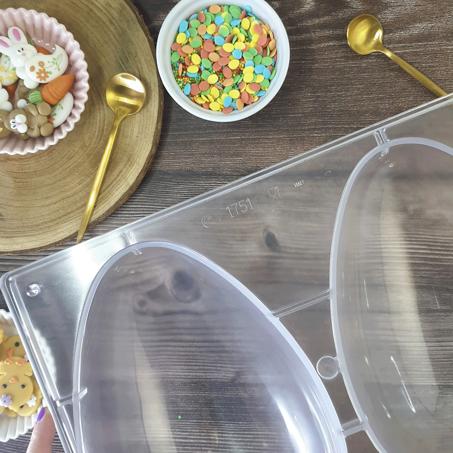 CONFETTI SUCRE MIX OEUFS EN COULEUR ET NONPAREILS 100GR