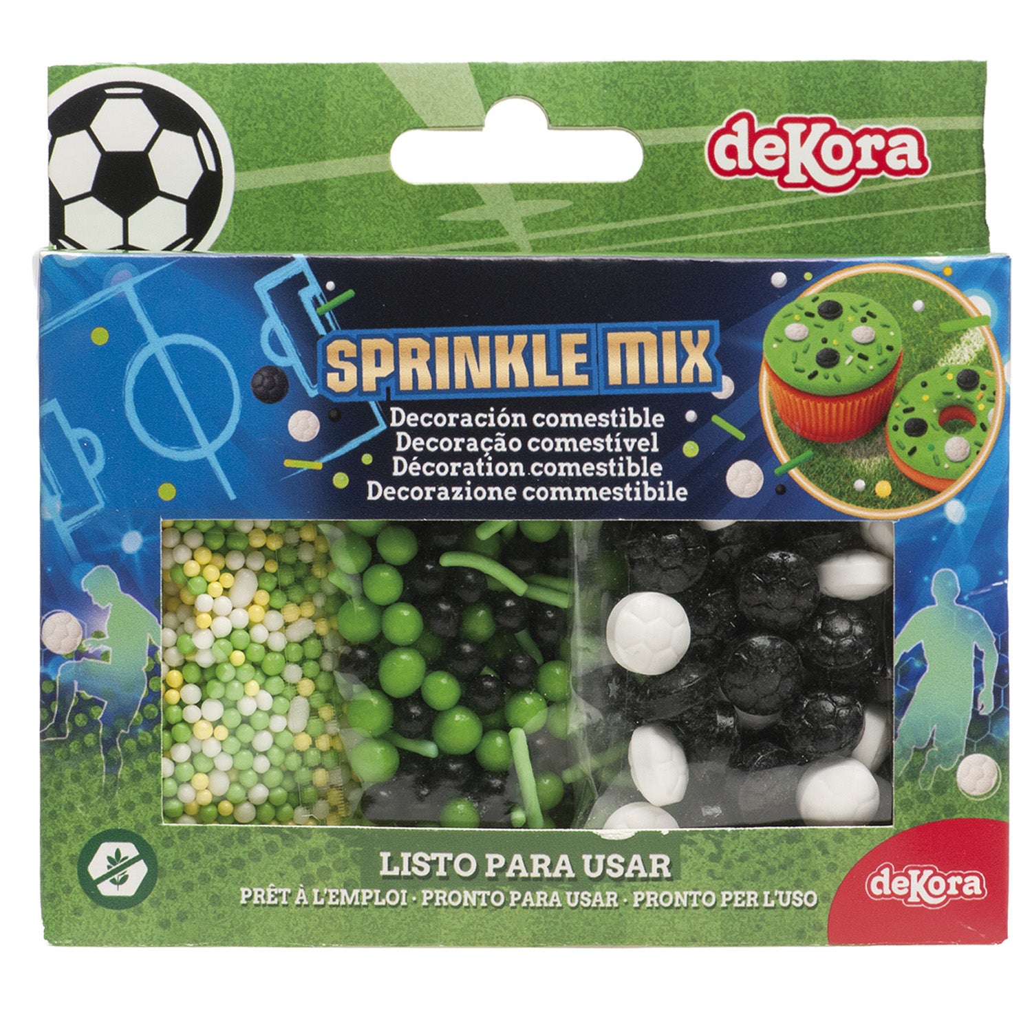 SPRINKLE MIX FUTBOL 70G  (3X23.3G)