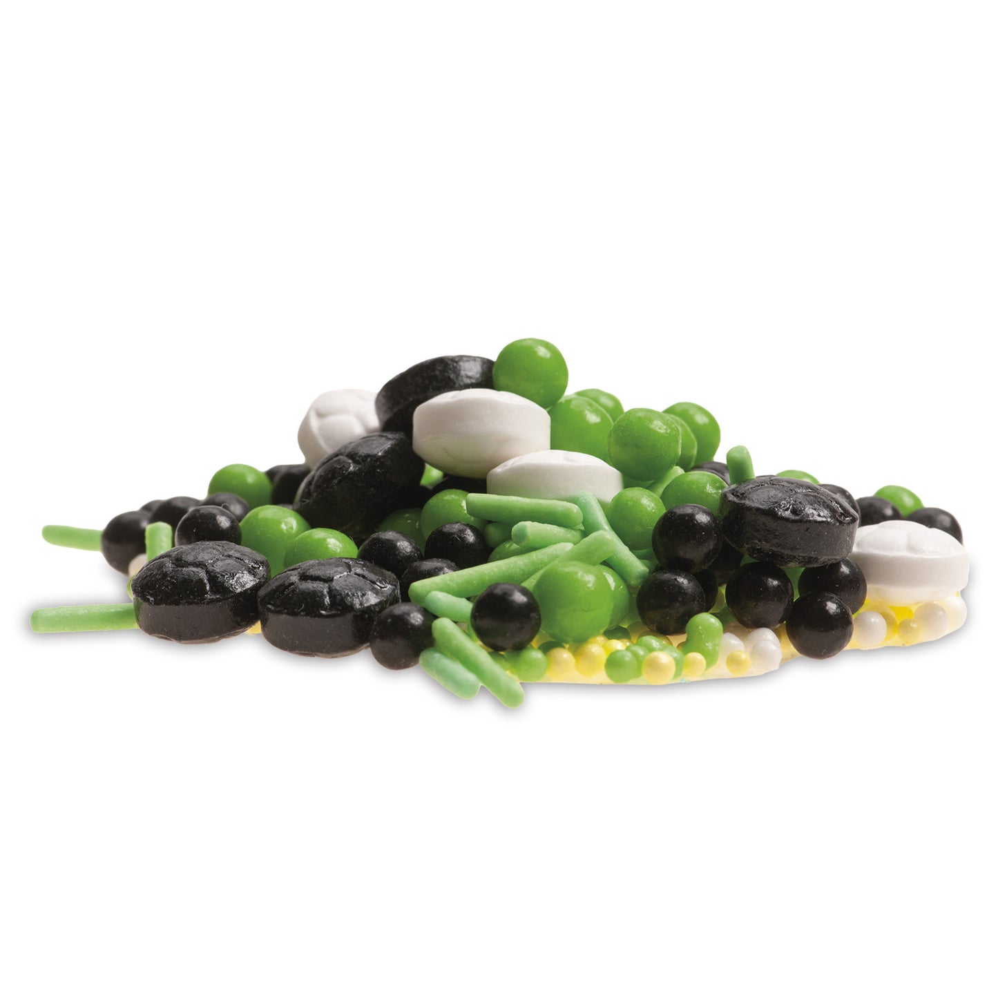 MISTURA DE SPRINKLES FUTEBOL 70G (3X23.3G)