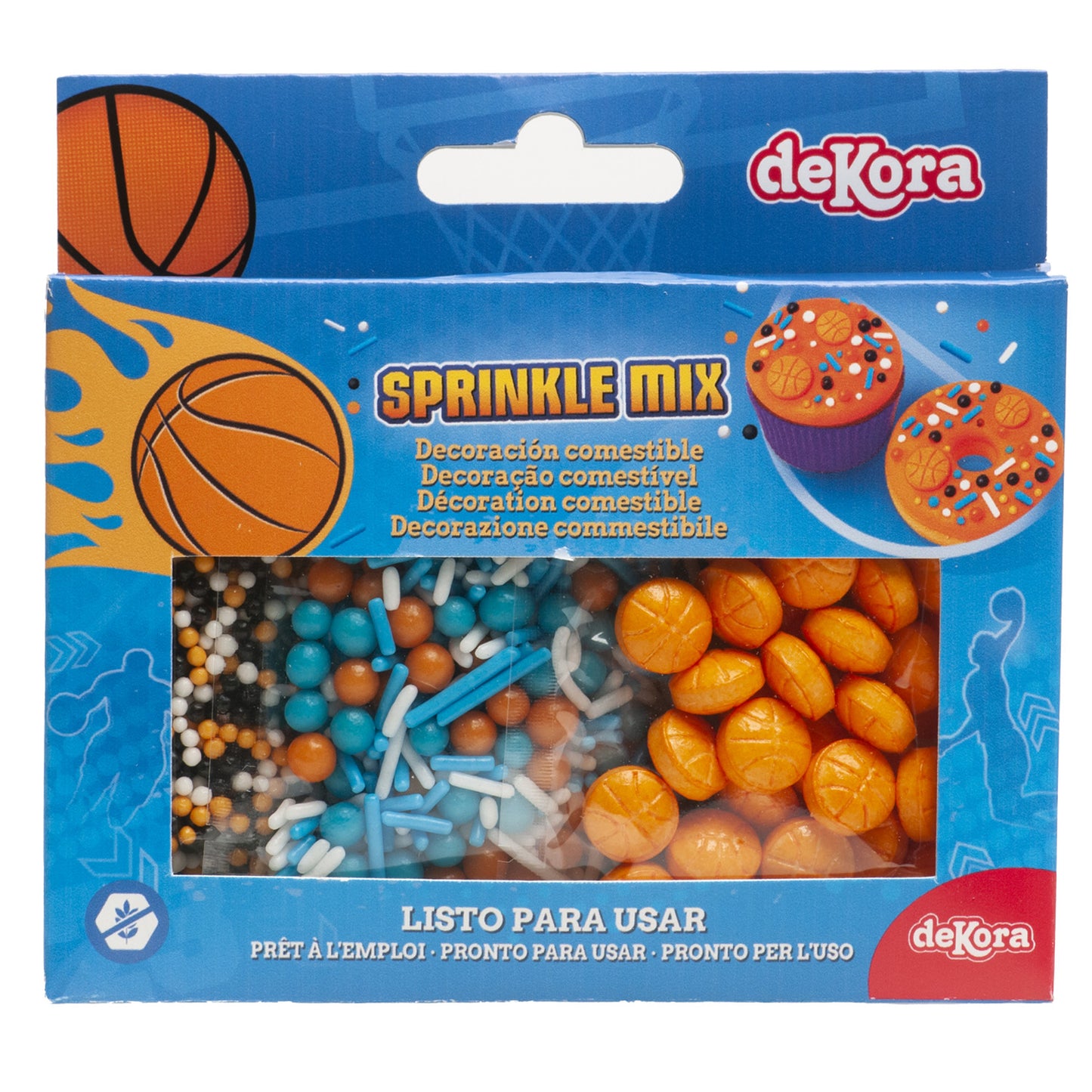 MÉLANGE DE SPRINKLES BASKETBALL 70G (3X23.3G)
