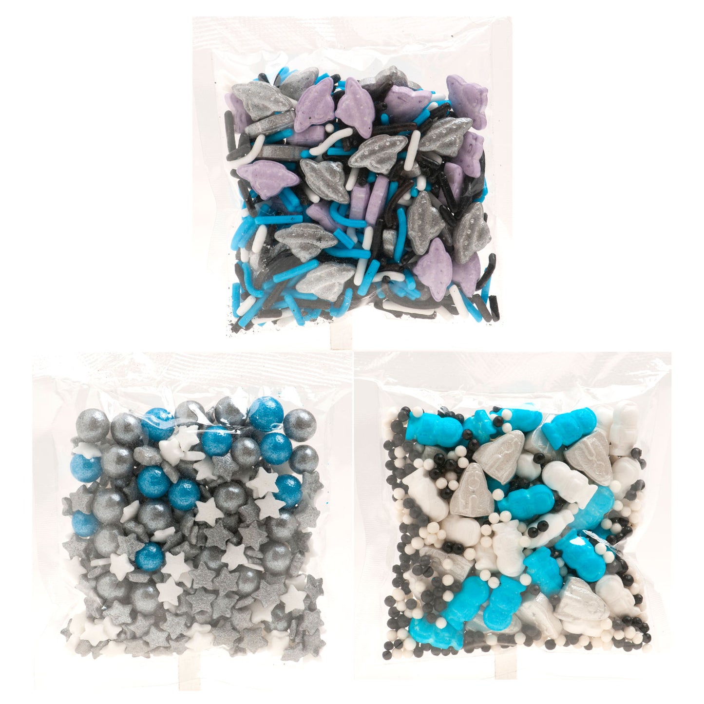 MÉLANGE DE SPRINKLES ASTRONAUTE 70G (3X23.3G)