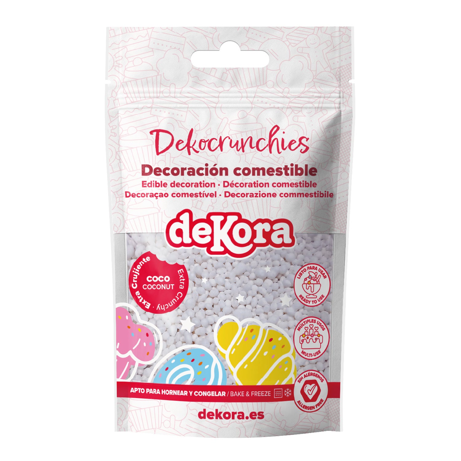 DEKOCRUNCHIES SAVEUR NOIX DE COCO 100GR----- COCO-LOCO