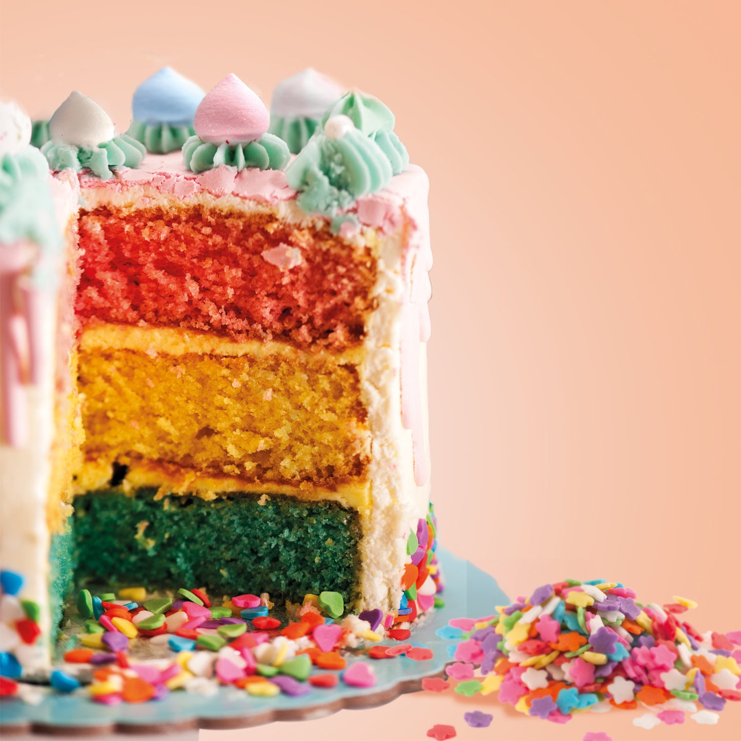 SPRINKLE MIX ESTRELLAS MULTICOLOR 100GR