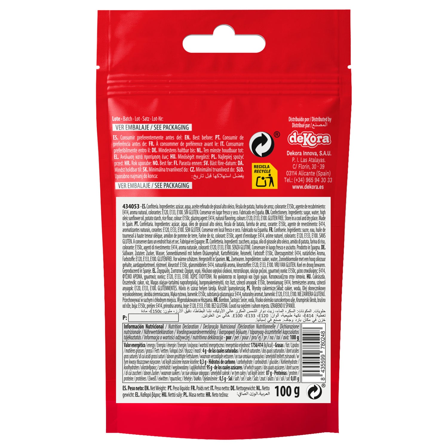 SPRINKLE MIX CALABAZA Y MURCIÉLAGOS ENCHANTED NIGHT 100GR