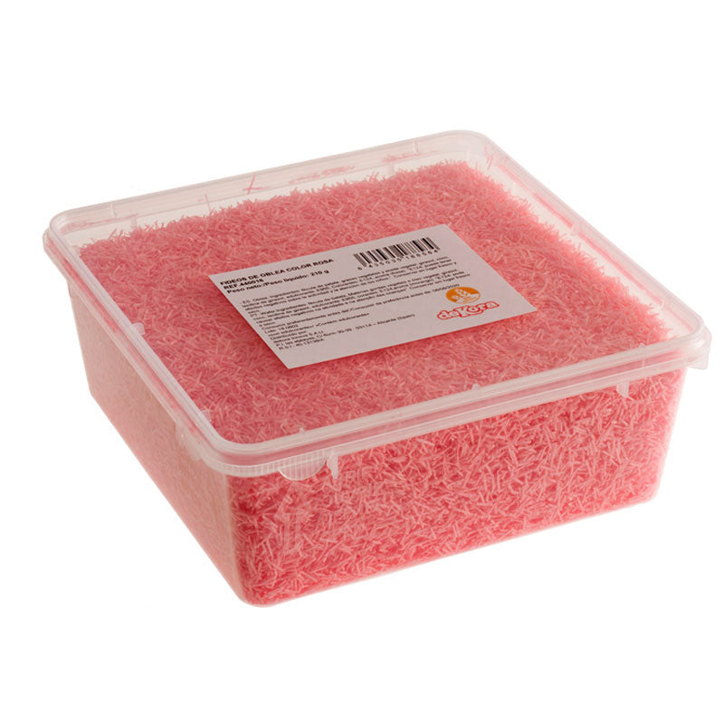 VERMICELLES EN AZYME COULEUR ROSE 210 gr