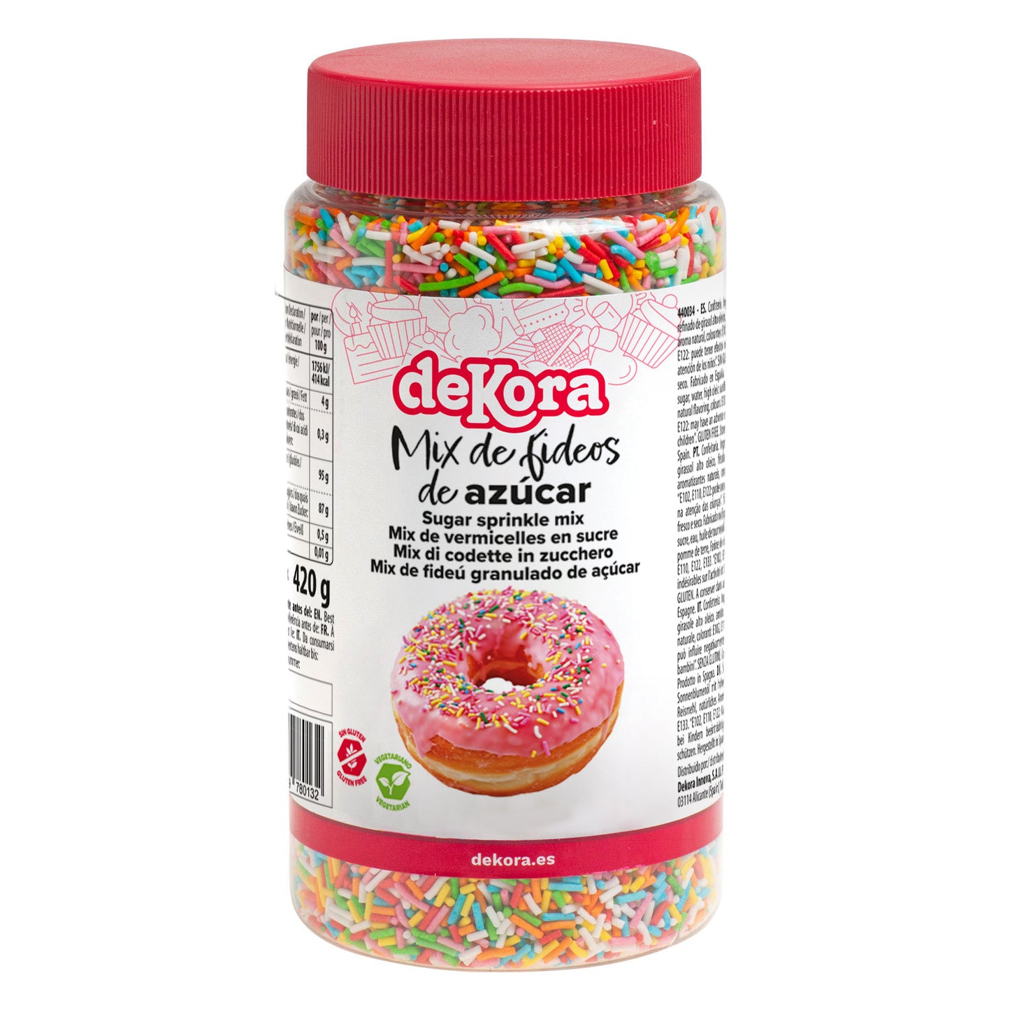 SUGAR NOODLES COLORS 420GR