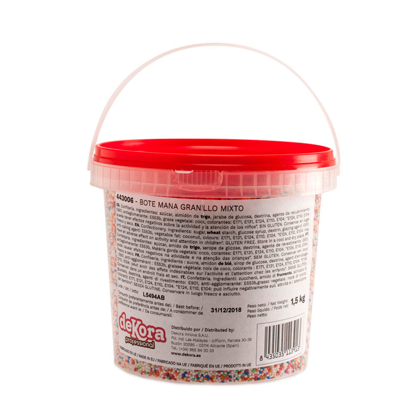 CONFETIS AÇUCAR VARIADOS 1.5KG
