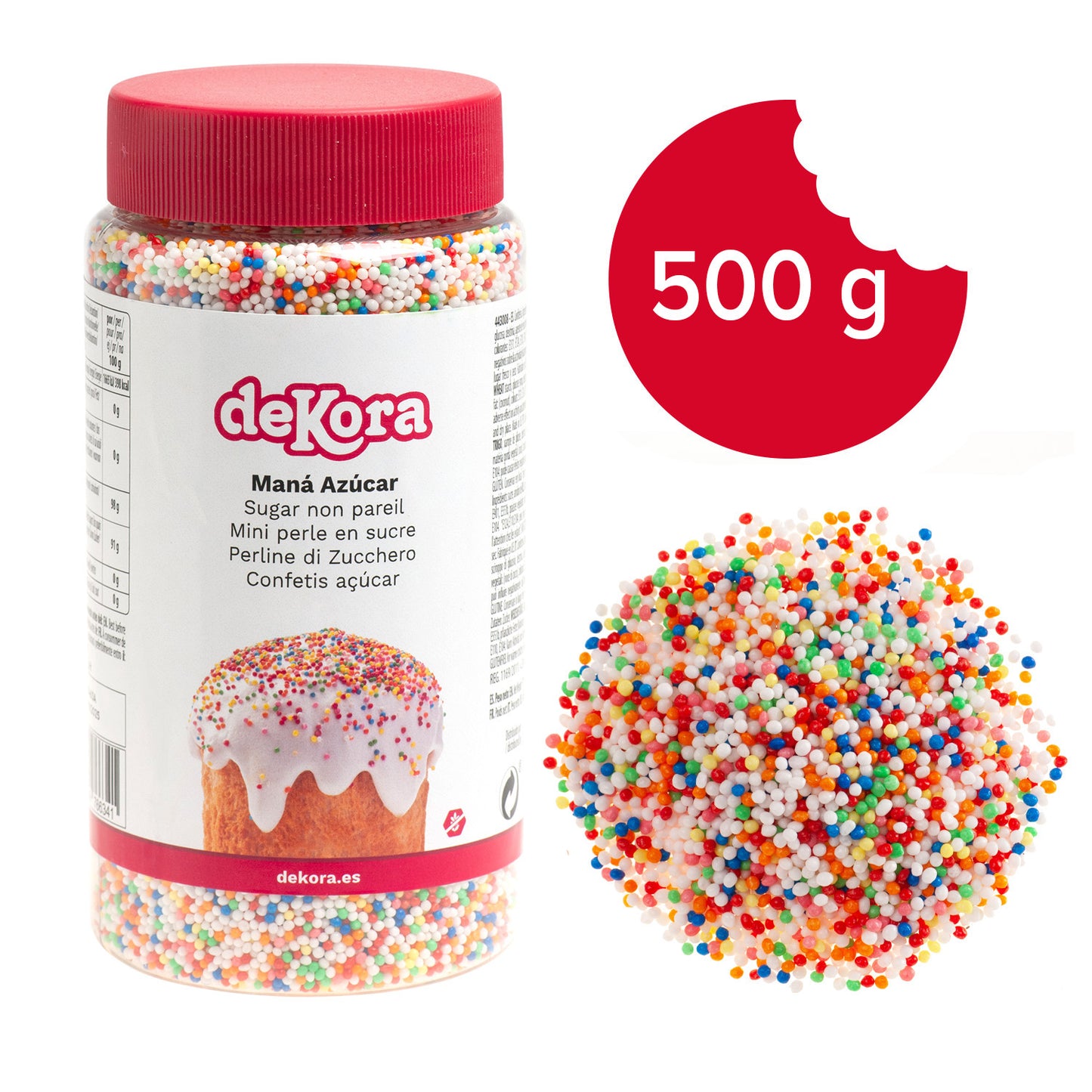 MIXED GRANITE SUGAR MANNA 500GR