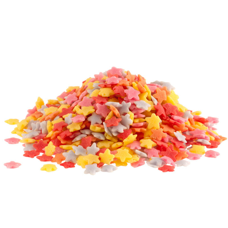 DECORACIÓN DE AZÚCAR ESTRELLAS CONFETTI 1KG