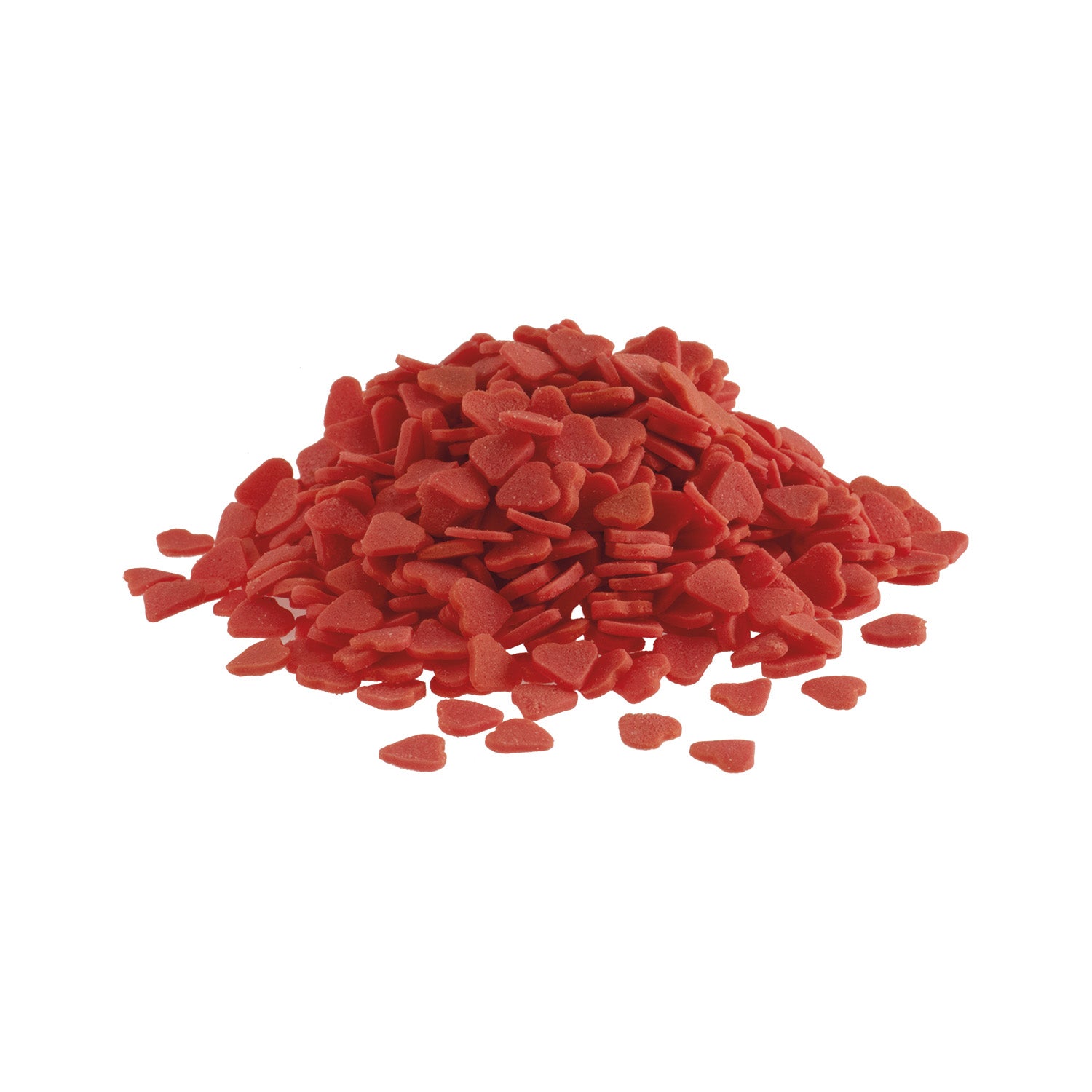 CONFETTI SUCRE COEUR ROUGE 1KG