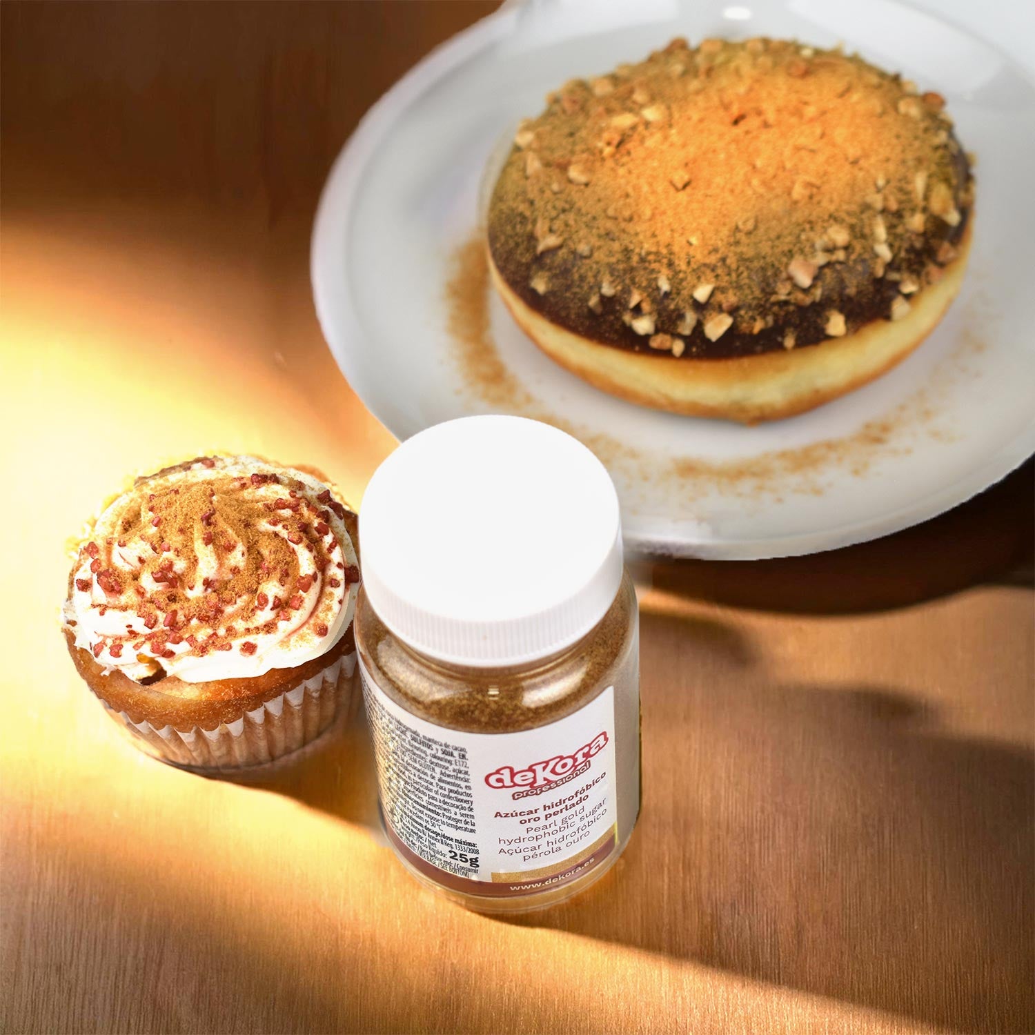 SUCRE LLUSTRE ANTIHUMIDITÉ PERLÉ OR AZOFREE 25G