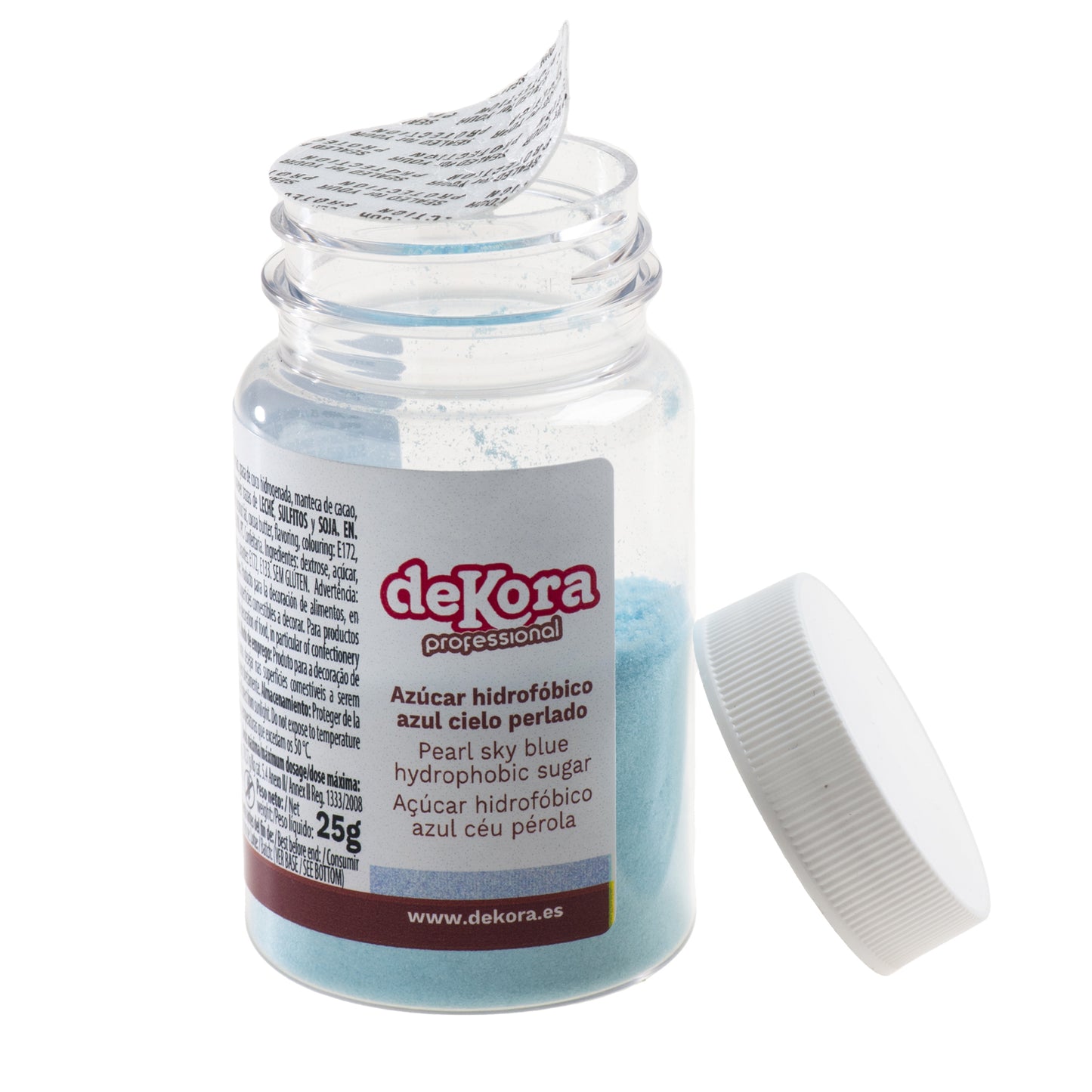 SUCRE LLUSTRE ANTIHUMIDITÉ PERLÉ BLEU CIEL AZOFREE 25G