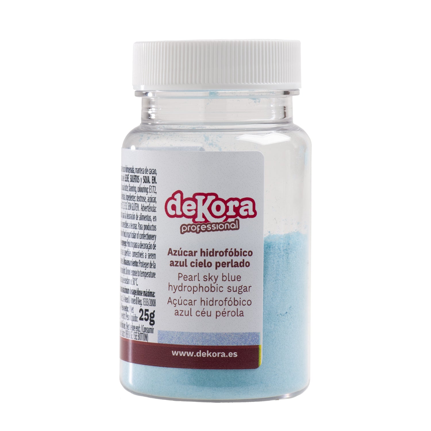 ANTIHUMIDITY CASTER SUGAR PEARL SKY BLUE AZOFREE 25G