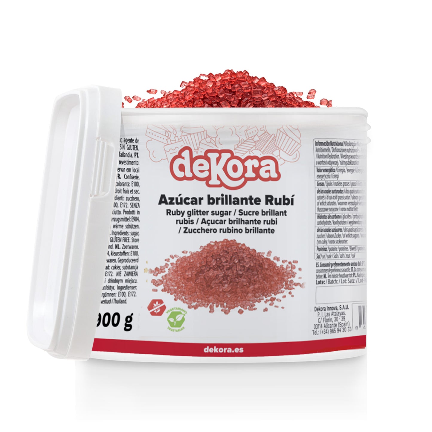 SUCRE BRILLANT RUBY 900 GR