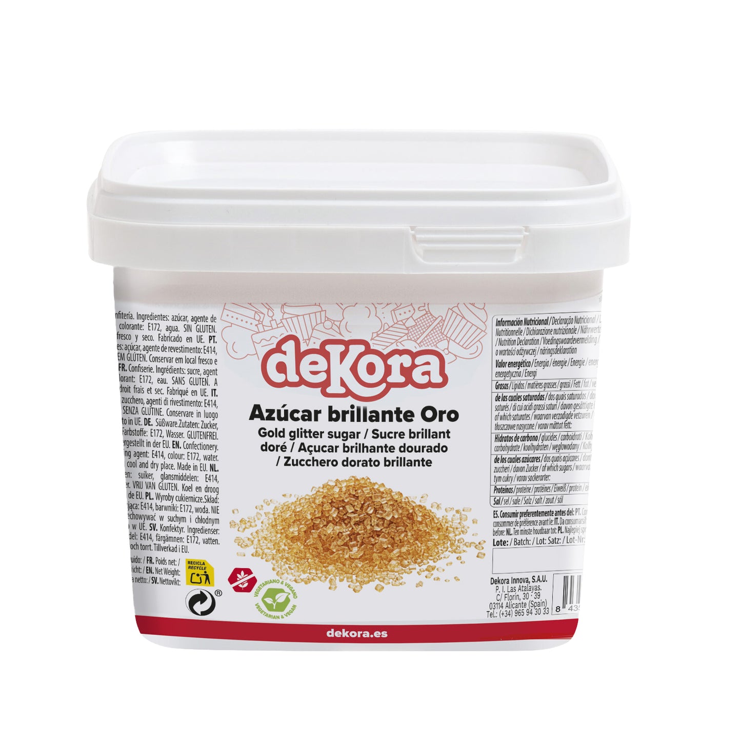 BRIGHT GOLD SUGAR 900GR