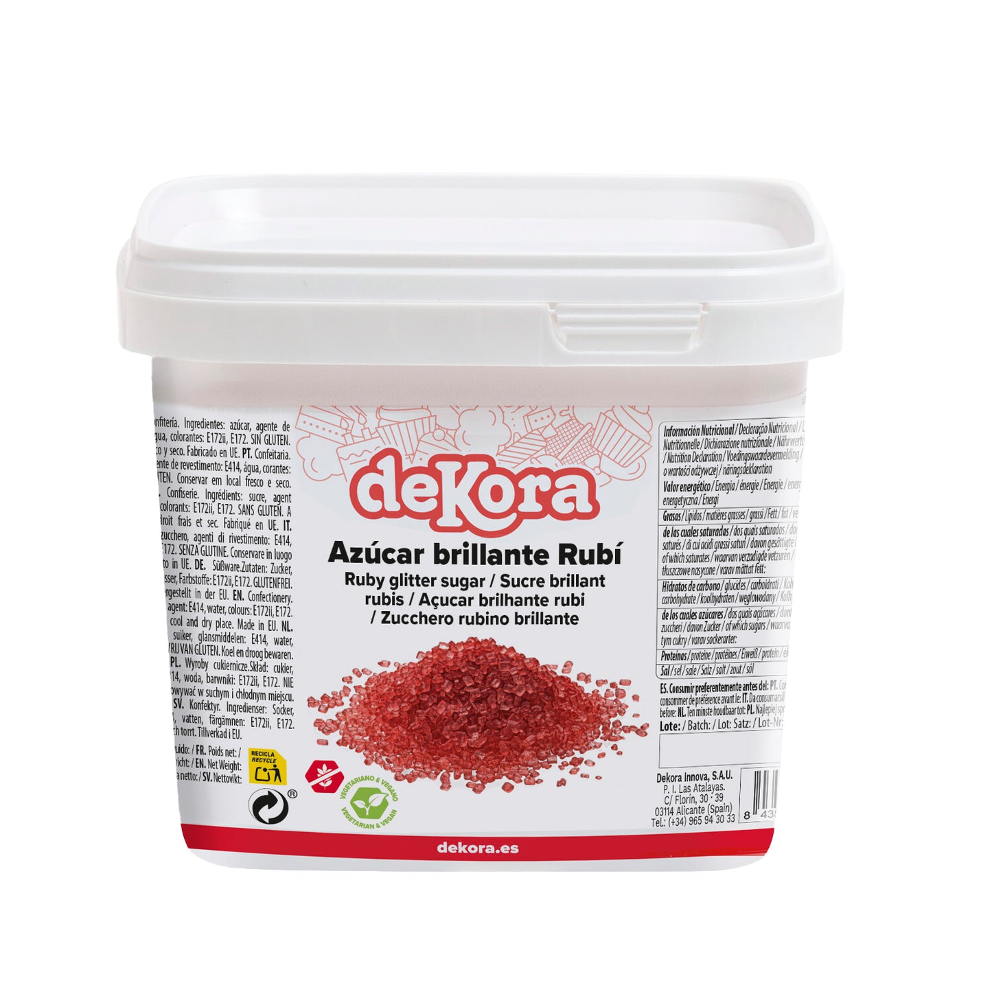 AZUCAR BRILLANTE RUBI 900GR