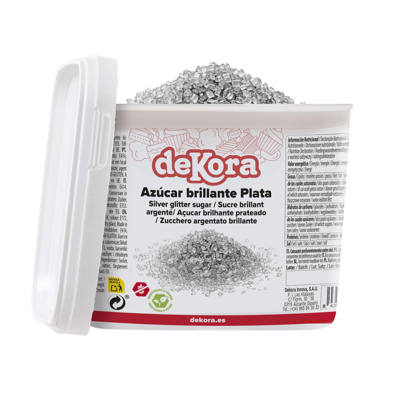 AZÚCAR BRILLANTE PLATA 900GR